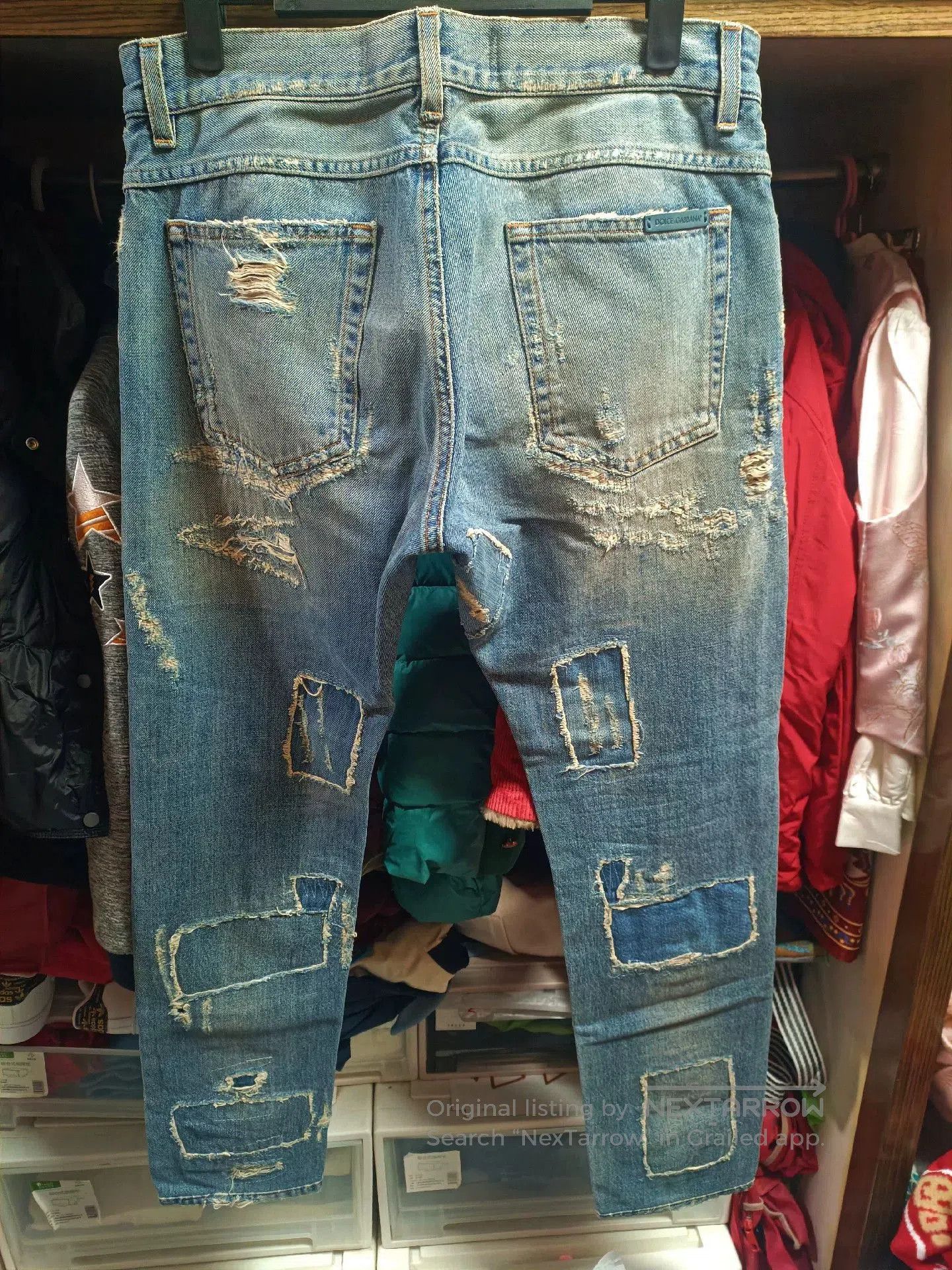 Dolce & Gabbana Dolce&Gabbana Runway Distressed Jeans. Size US 30 / EU 46 - 2 Thumbnail