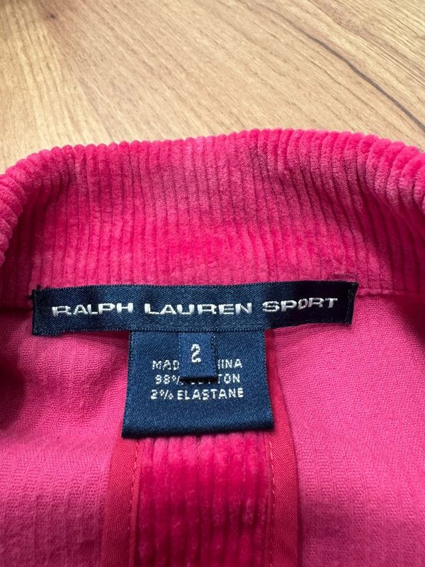 Ralph Lauren Ralph Lauren Sport Blazer Vintage XS Cotton Pink Size XS / US 0-2 / IT 36-38 - 7 Thumbnail