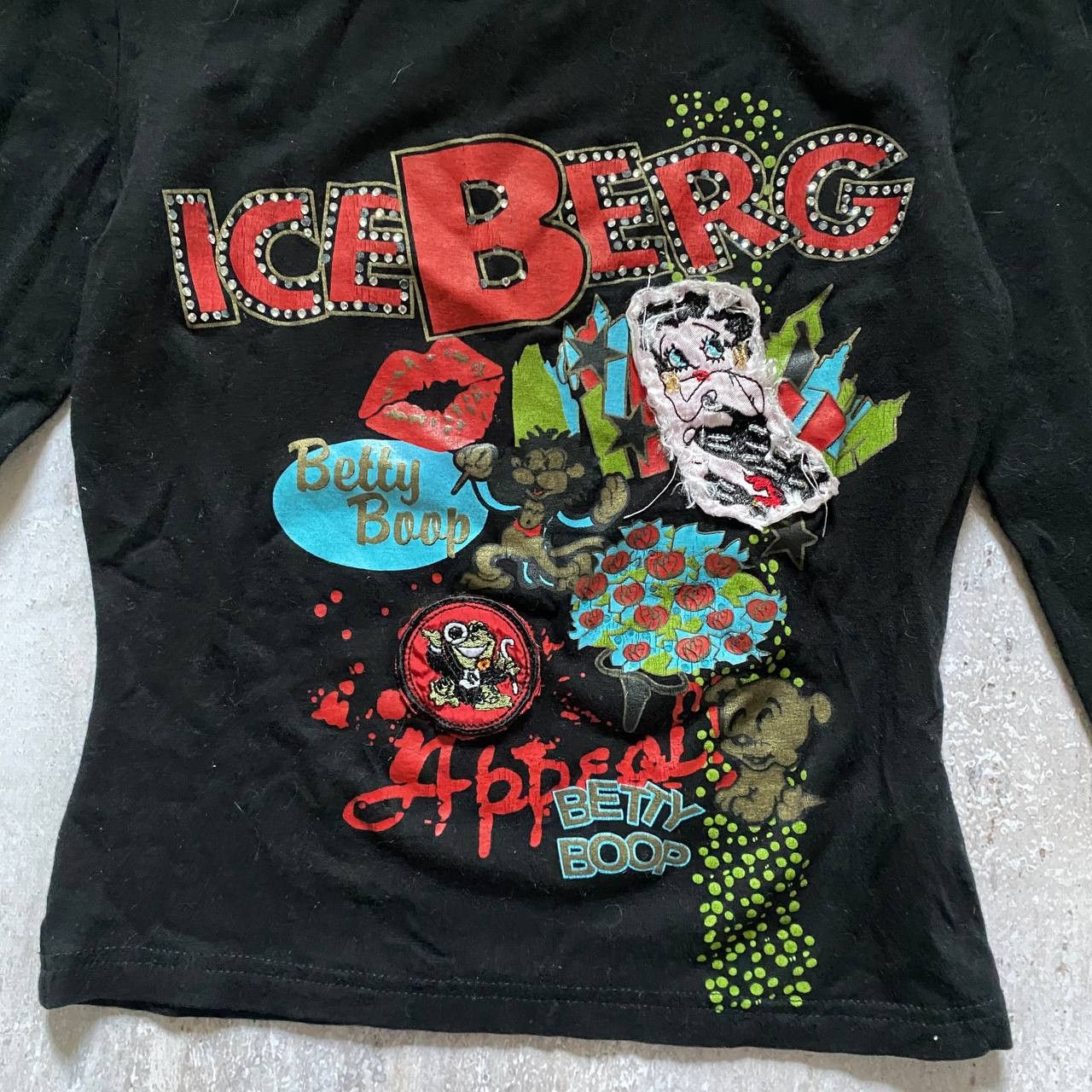Iceberg VINTAGE Y2K ICEBERG BETTY BOOP AMAZING LONG SLEEVE Size M / US 6-8 / IT 42-44 - 3 Thumbnail
