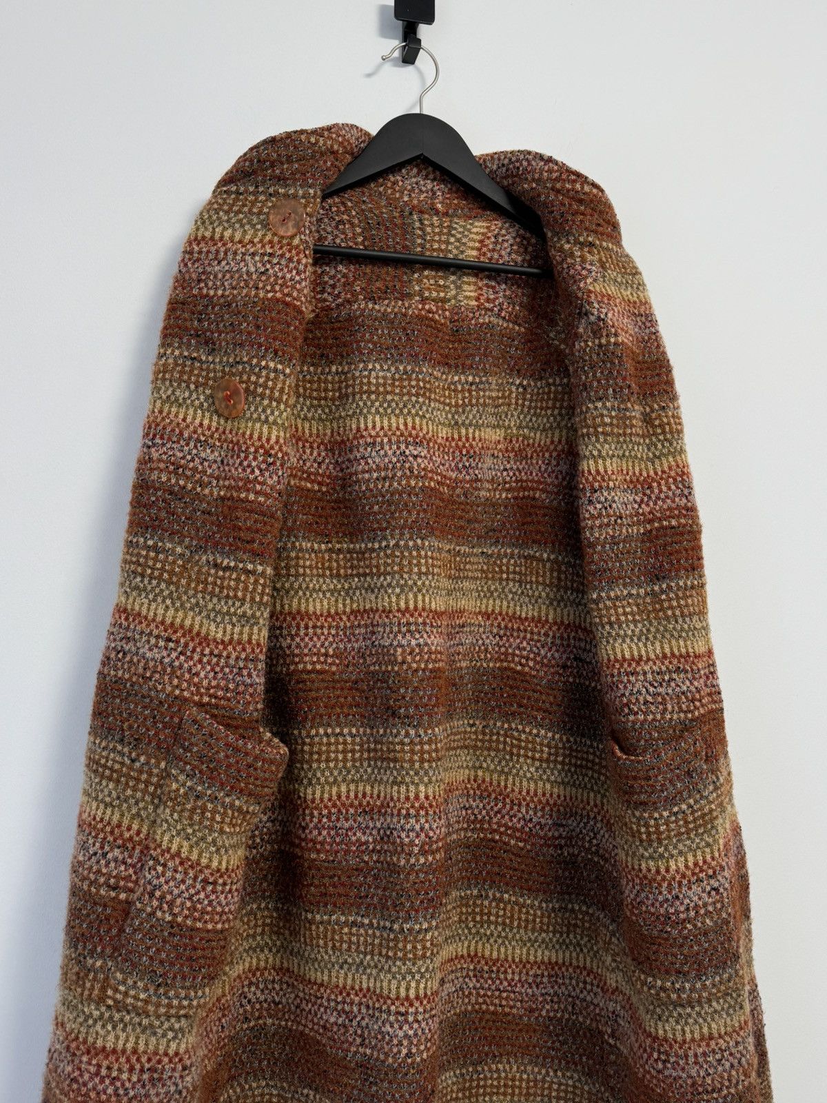 Missoni Missoni Coat Wool Multicolor Knit Luxury Designer Italy Size L / US 10 / IT 46 - 11 Thumbnail