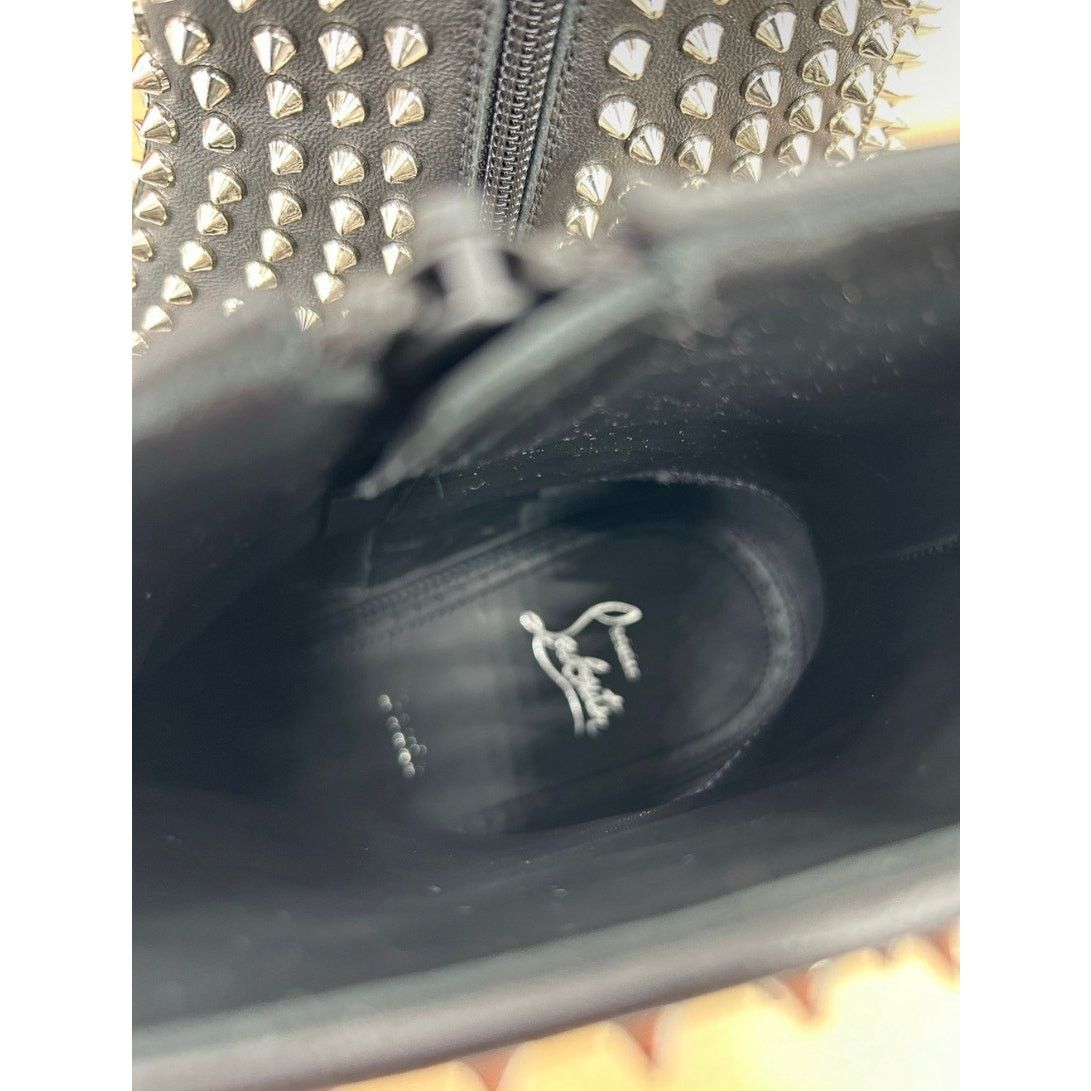 Christian Louboutin Christian Louboutin SPIKEASY leather ankle boots size 42.5 Size US 9.5 / EU 42-43 - 9 Thumbnail