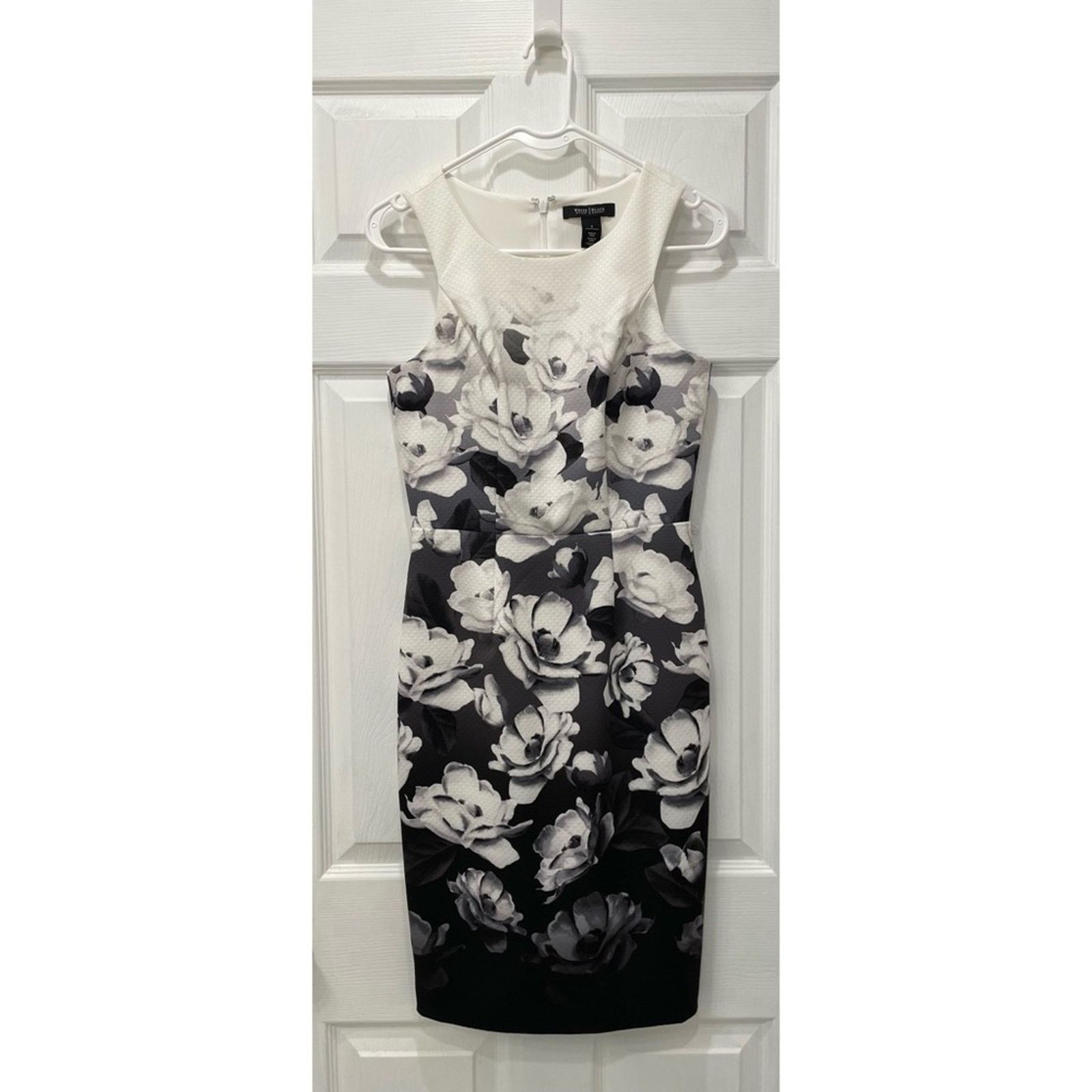 White House Black Market Floral Dress 0