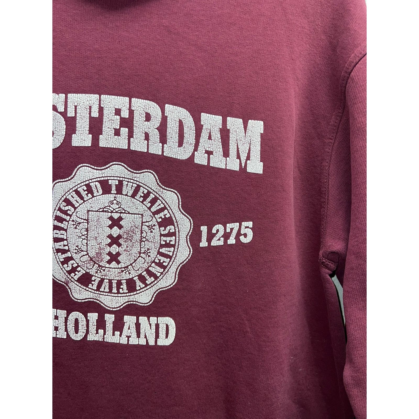 Vintage Vintage Amsterdam Sweatshirt Holland Crewneck Worn 90s Large Size US L / EU 52-54 / 3 - 4 Thumbnail