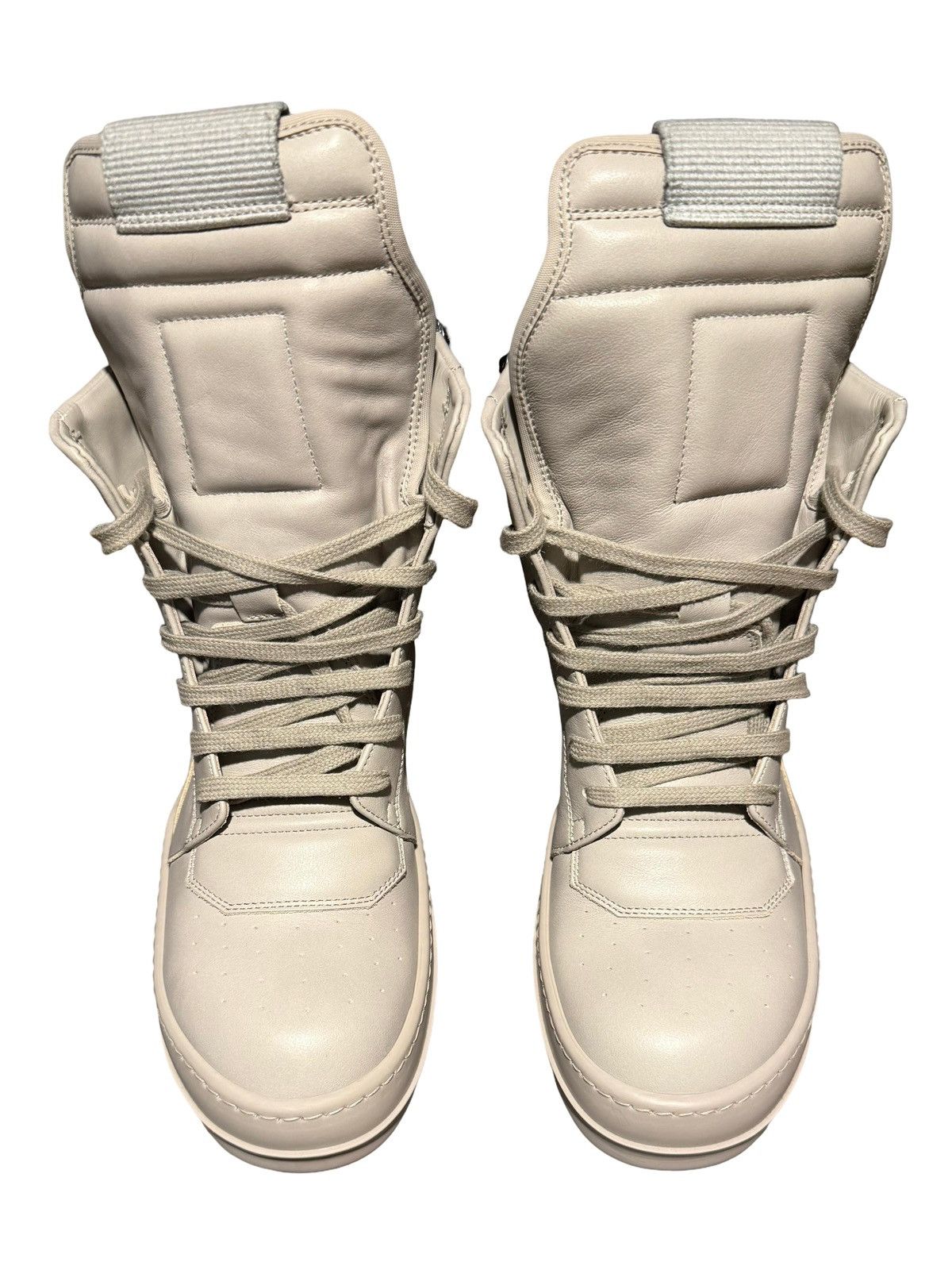 Rick Owens Rick Owens Mainline “Geobasket” Full Grey Size US 8 / IT 38 - 3 Thumbnail