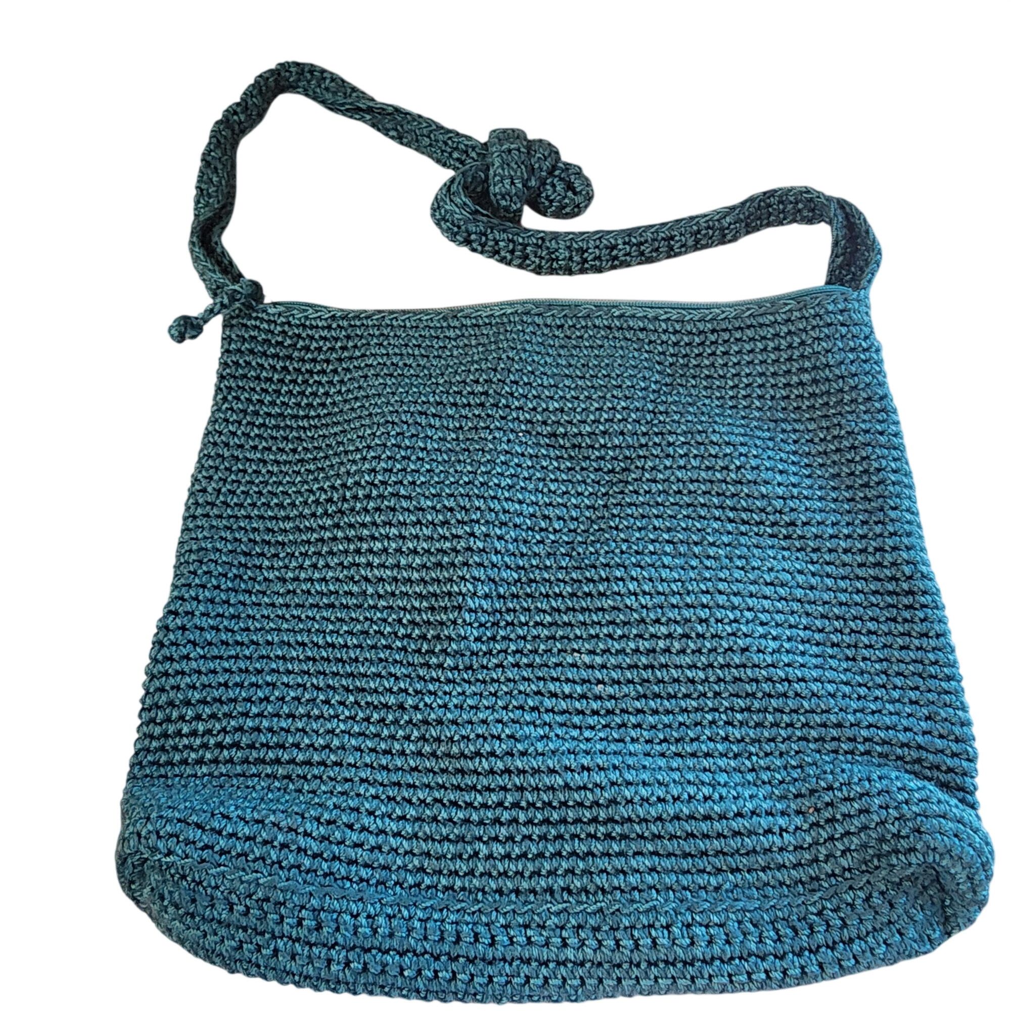Other Happy N Free Bamboo Crochet Crossbody Purse Boho hippie Size ONE SIZE - 4 Thumbnail