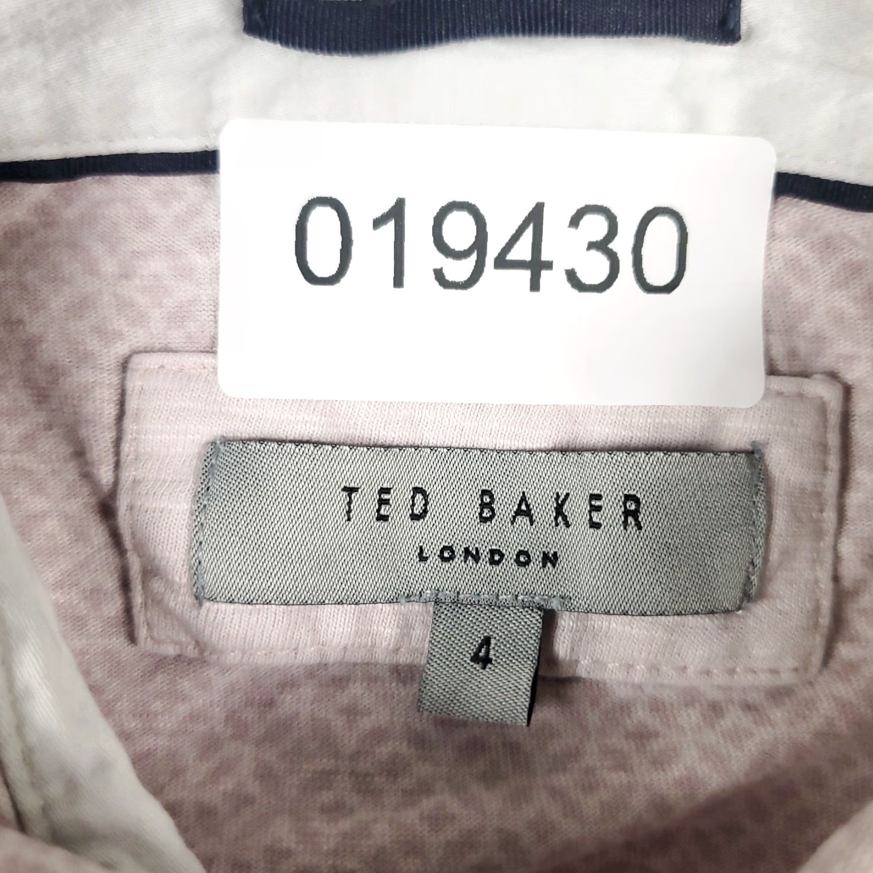 Ted Baker Ted Baker London Polo Shirt Mens Size 4 Pink Short Sleeve Cotton Button Collar Polo Tee Sports Casual Vintage No Size US S / EU 44-46 / 1 - 8 Thumbnail