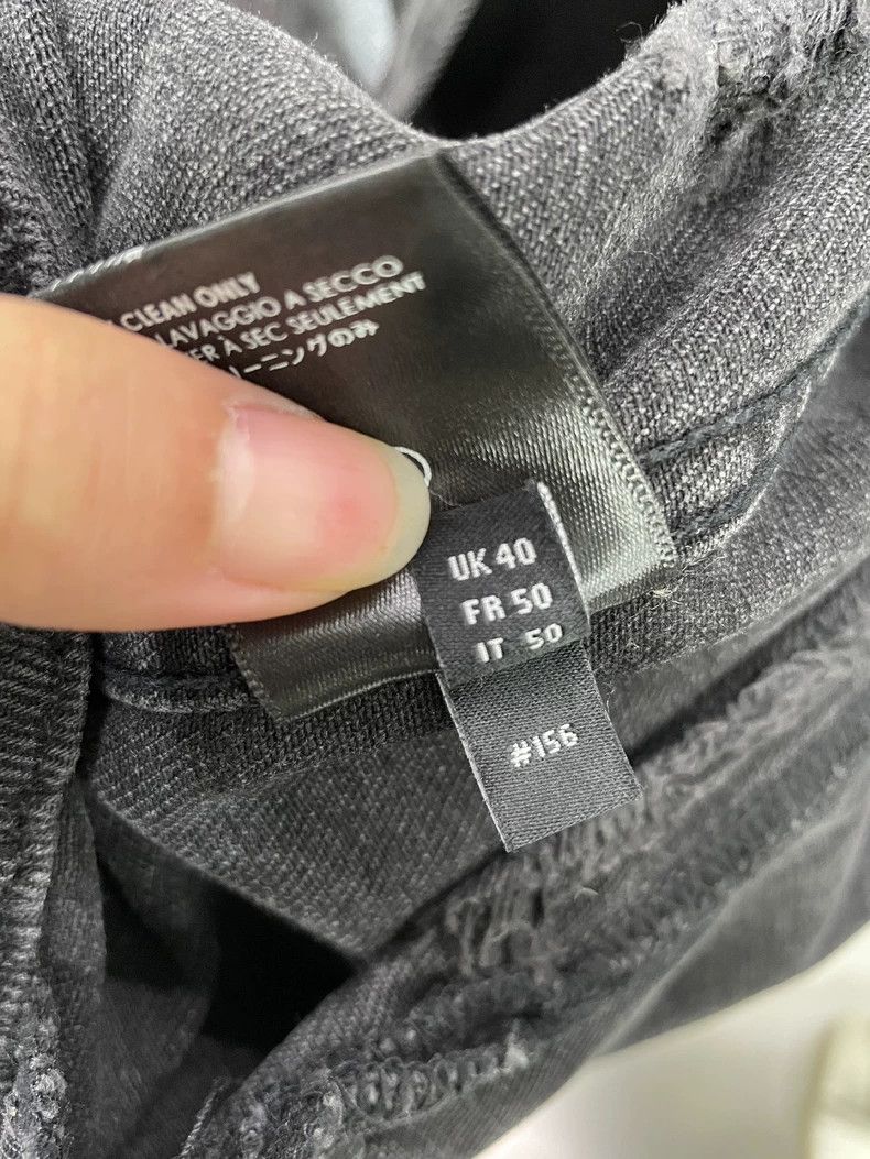 Amiri Amiri Black and gray denim design jacket 2501-Nextarrow Size US M / EU 48-50 / 2 - 3 Thumbnail