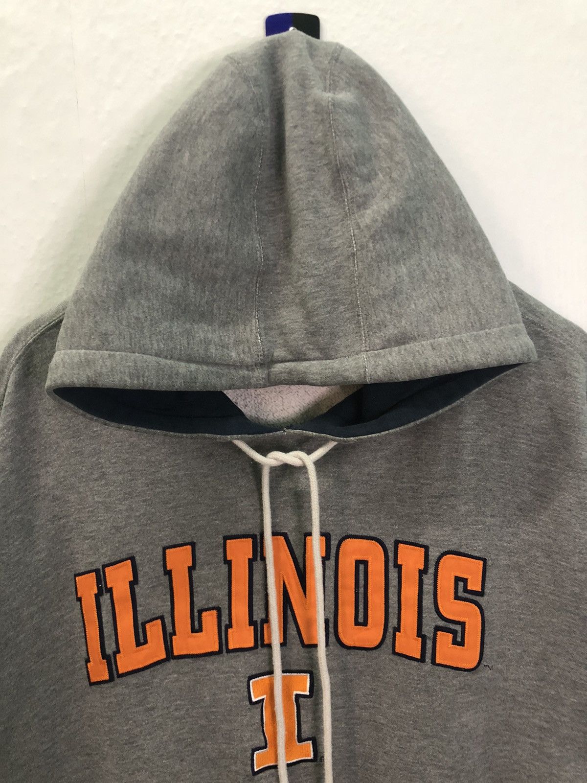 Champs Sport × Vintage Champs Sports ILLINOIS Logo Boxy Hoodie Size US L / EU 52-54 / 3 - 8 Thumbnail