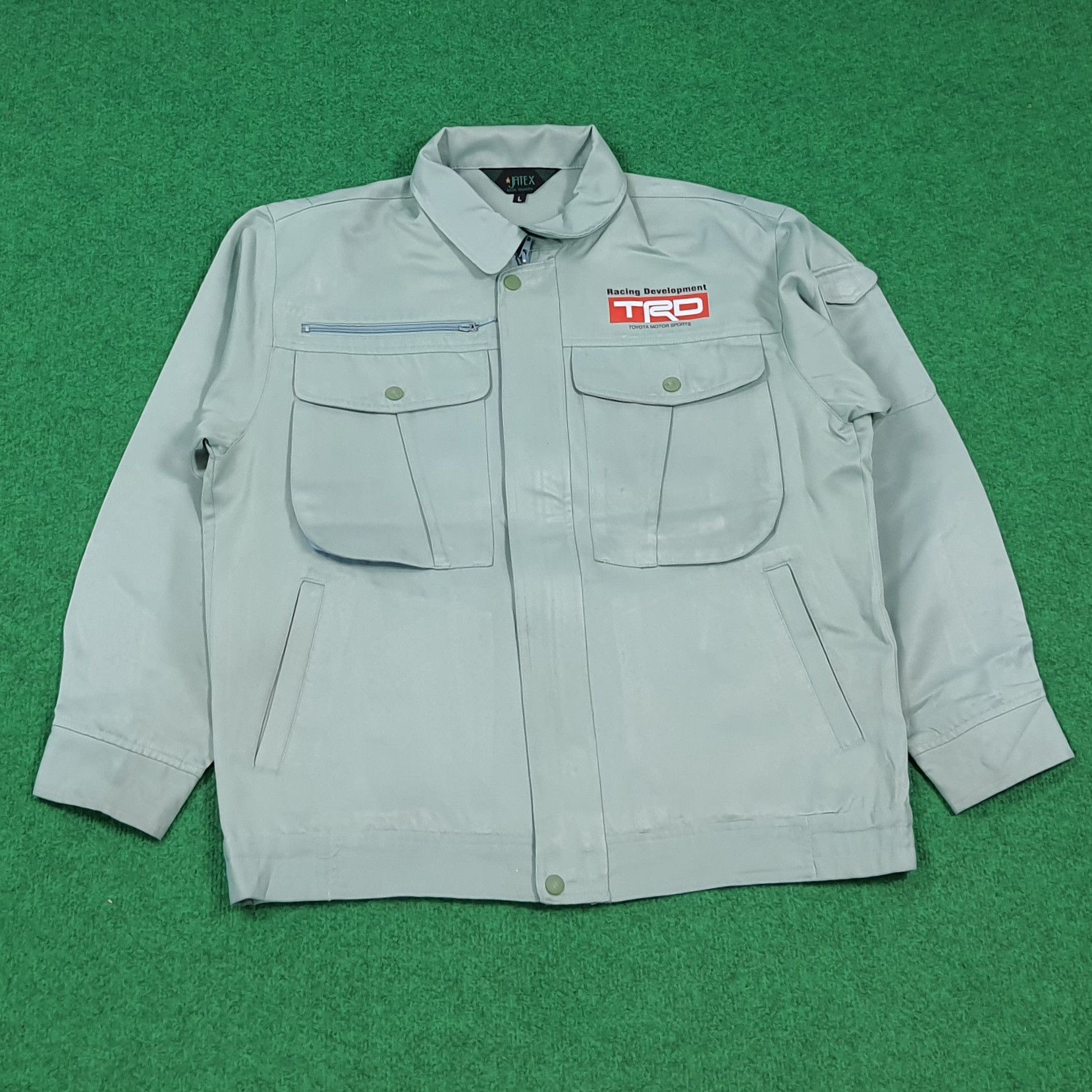 Japanese Brand Vintage TRD Toyota Racing Custom Logo Jacket C295N24 Size US M / EU 48-50 / 2 - 3 Thumbnail