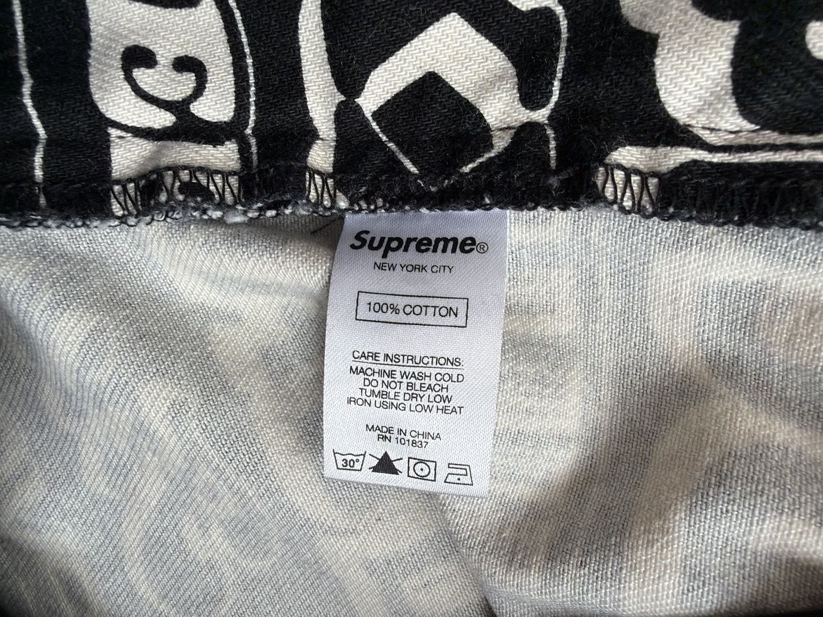 Hysteric Glamour × Supreme Supreme Hysteric Glamour F You Word Pants Size US 32 / EU 48 - 2 Thumbnail