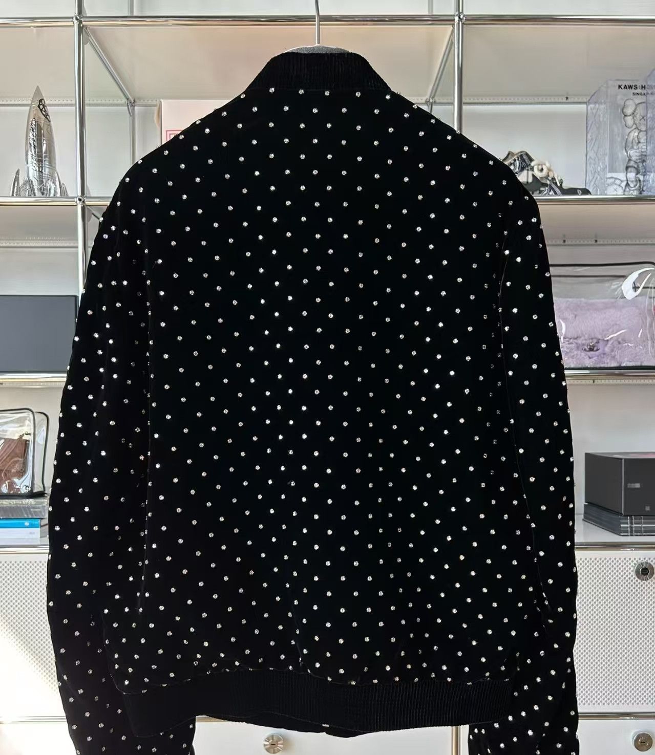 Saint Laurent Paris Saint Laurent Black Velvet Jacket Size 44 Size US S / EU 44-46 / 1 - 4 Thumbnail