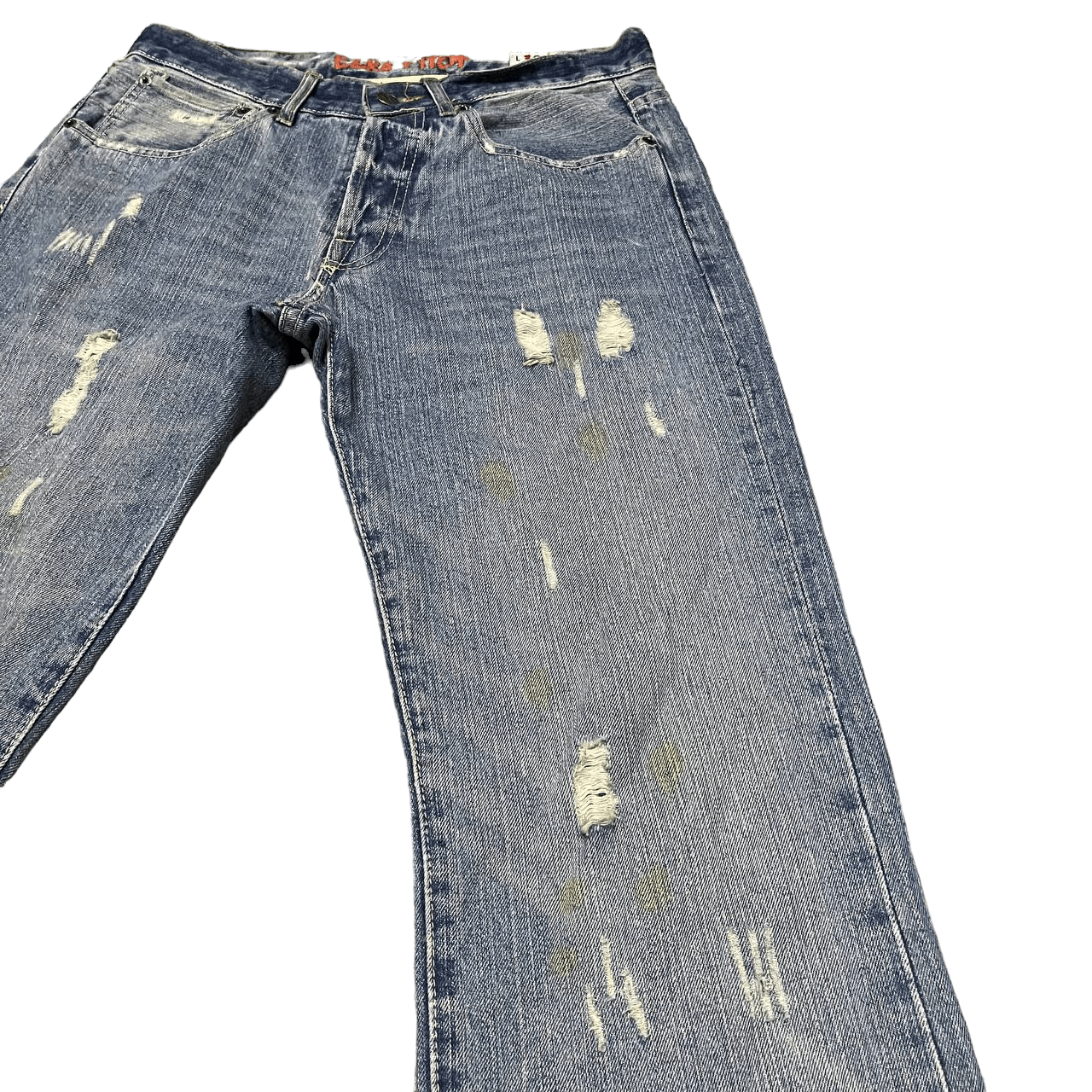 Japanese Brand Vintage Ezra Fitch 1892 Distressed Denim Size US 30 / EU 46 - 5 Thumbnail