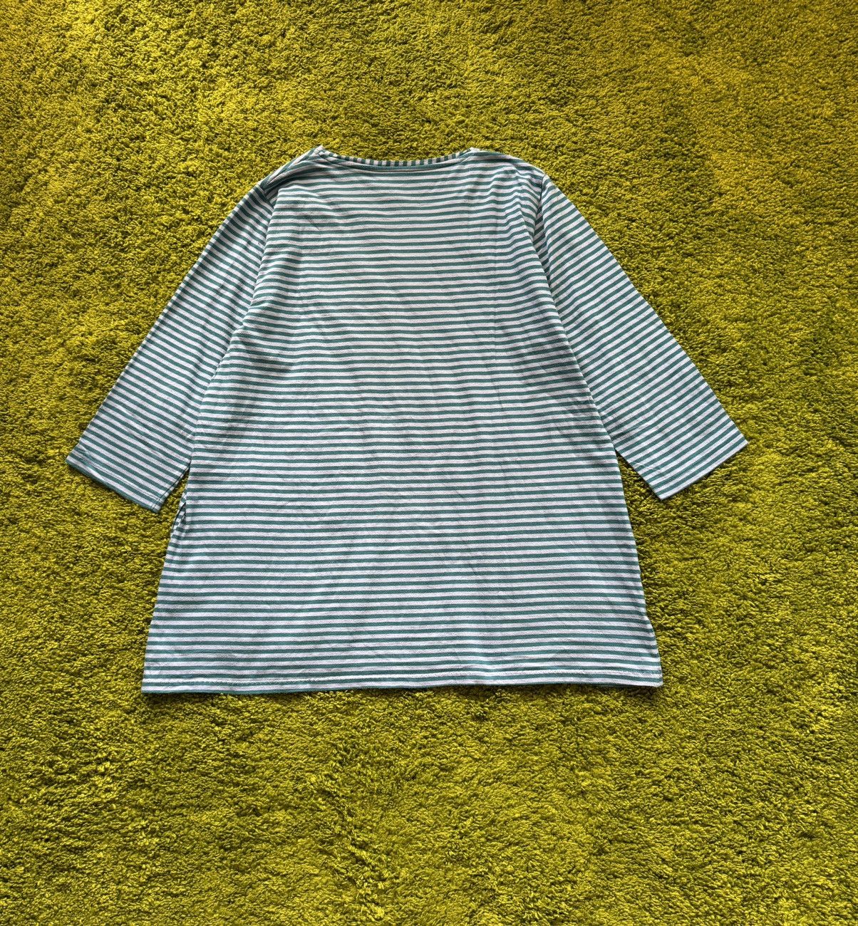 Designer Gudrun Sjoden avant garde striped longsleeve Size L / US 10 / IT 46 - 2 Thumbnail
