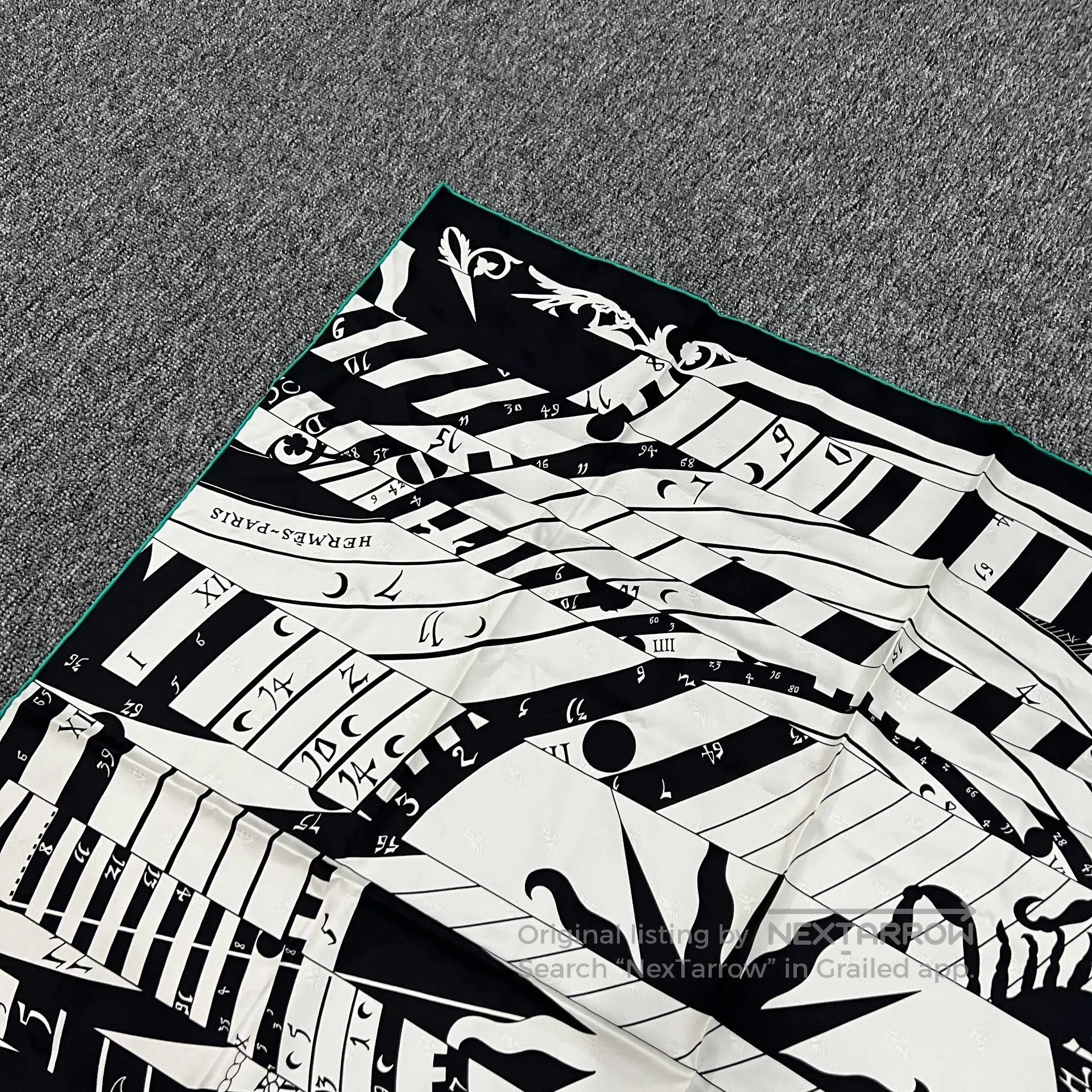 Hermes Hermes Innovative Astrology: Black and White Astrological Size ONE SIZE - 5 Thumbnail