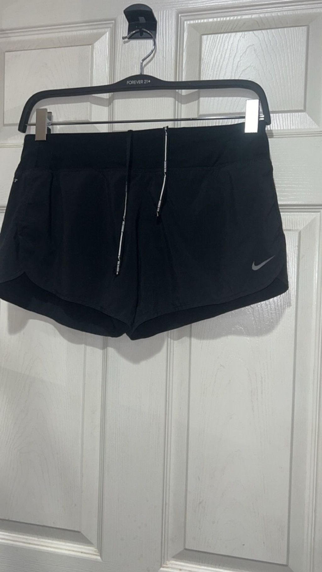 Nike Women's Nike Black Dri-Fit Athletic Shorts M Size 28" / US 6 / IT 42 - 2 Thumbnail