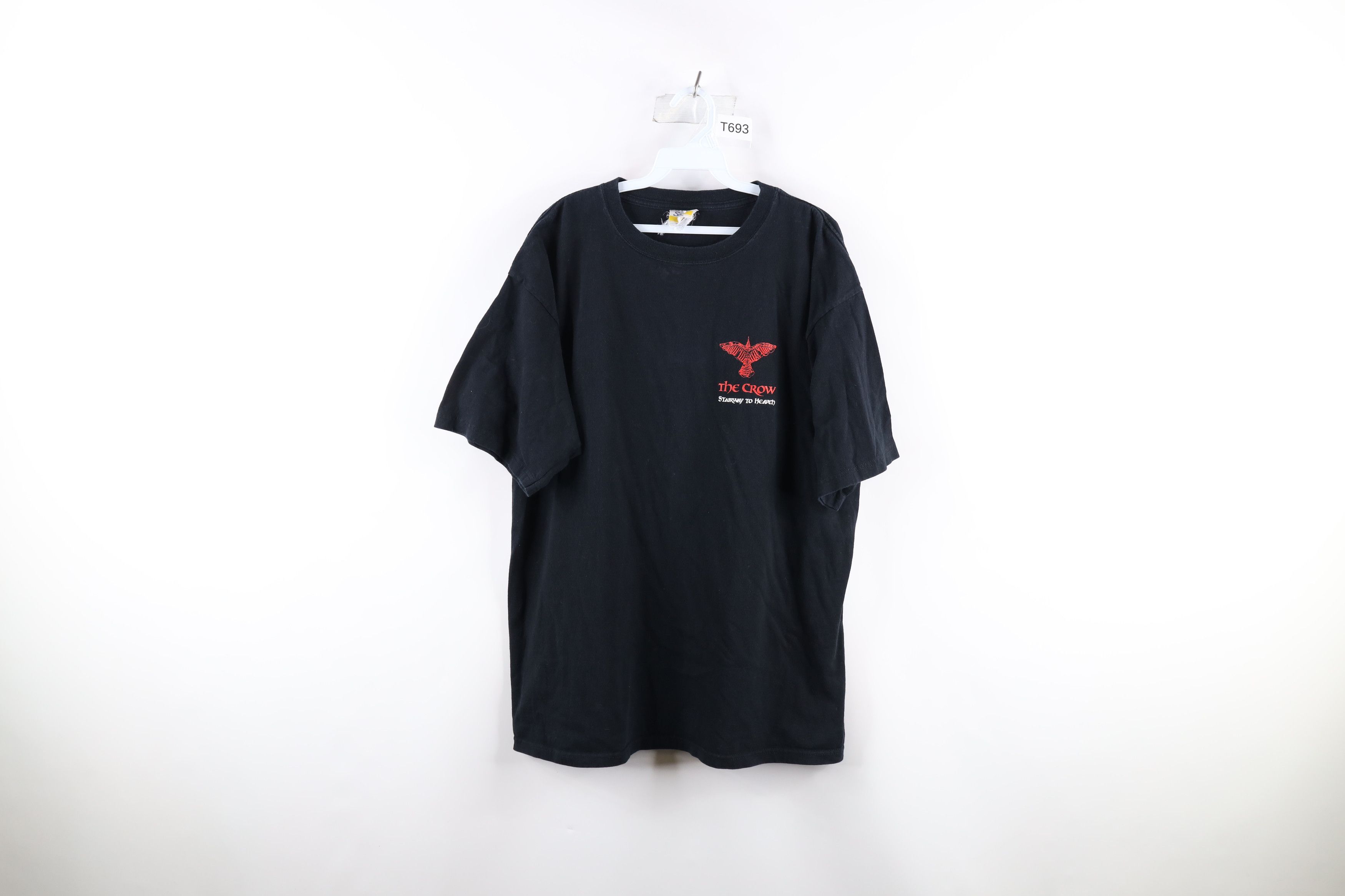 Vintage Vintage 90s The Crow Stairway to Heaven TV Show T-Shirt Size US XL / EU 56 / 4 - 1 Thumbnail