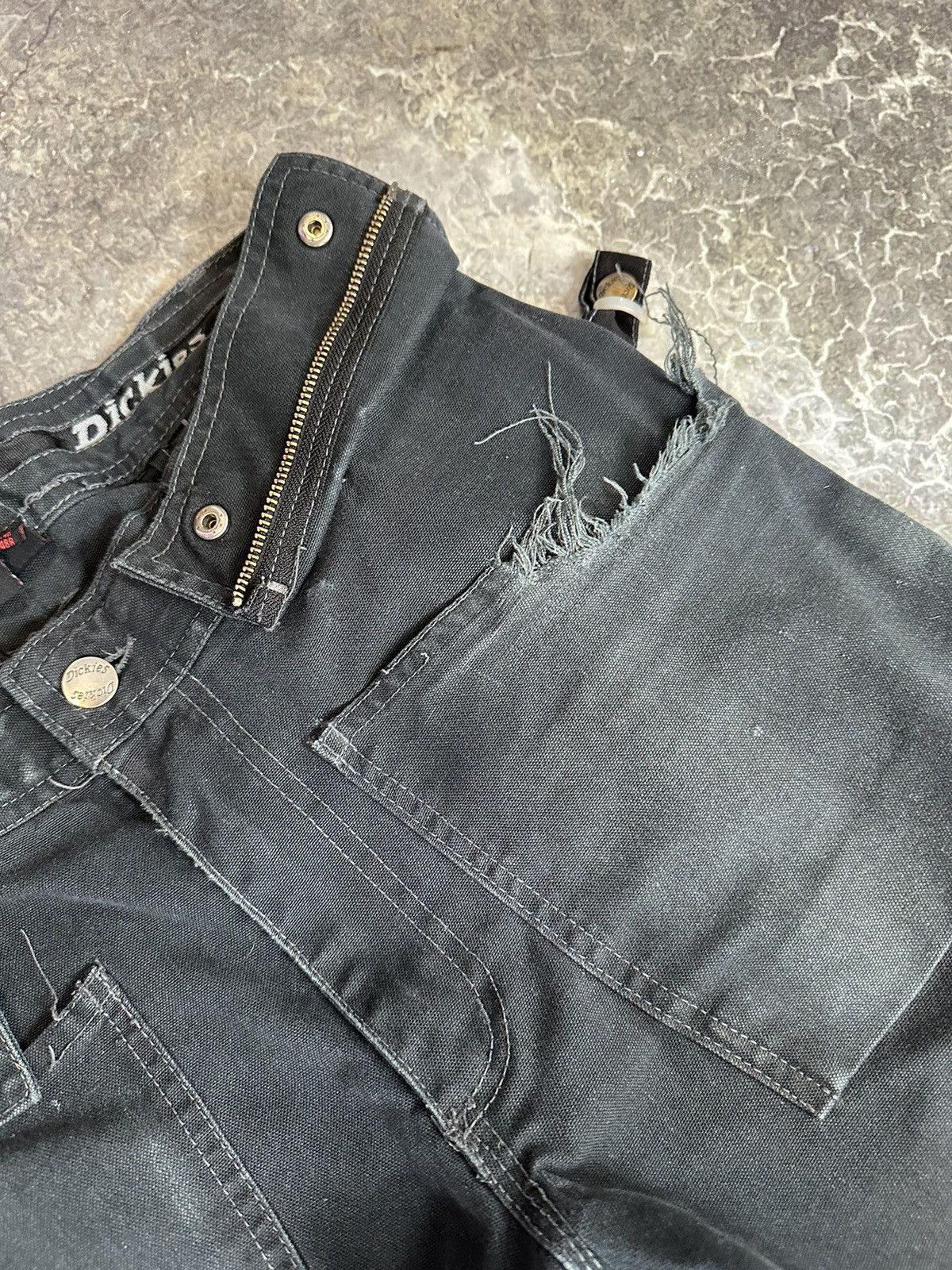Dickies × Vintage Vintage Thrashed Dickies Workwear Pants Size US 32 / EU 48 - 4 Thumbnail