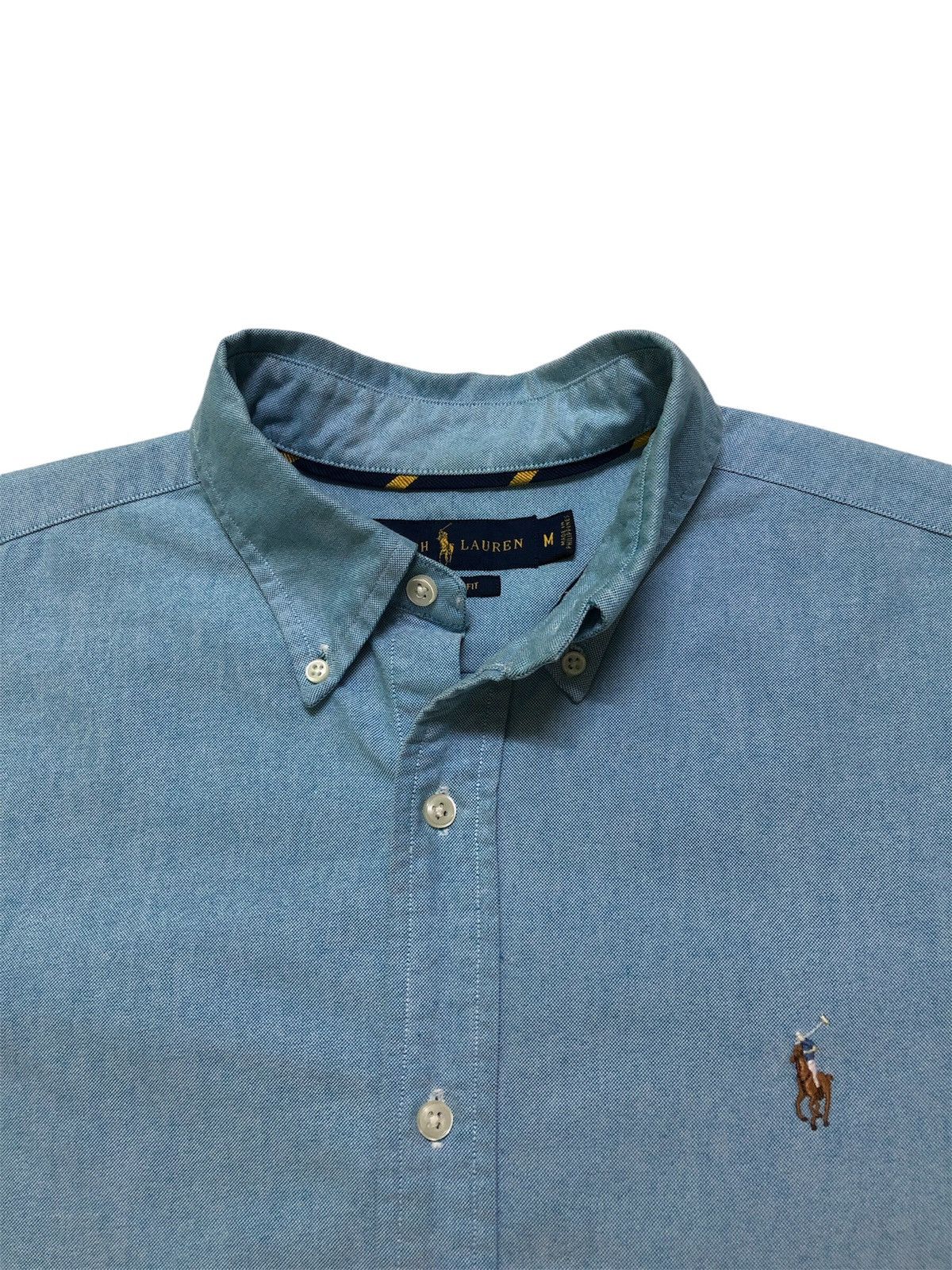 Polo Ralph Lauren × Ralph Lauren × Vintage Polo Ralph Lauren Up Button Long Sleeve Size US M / EU 48-50 / 2 - 5 Thumbnail