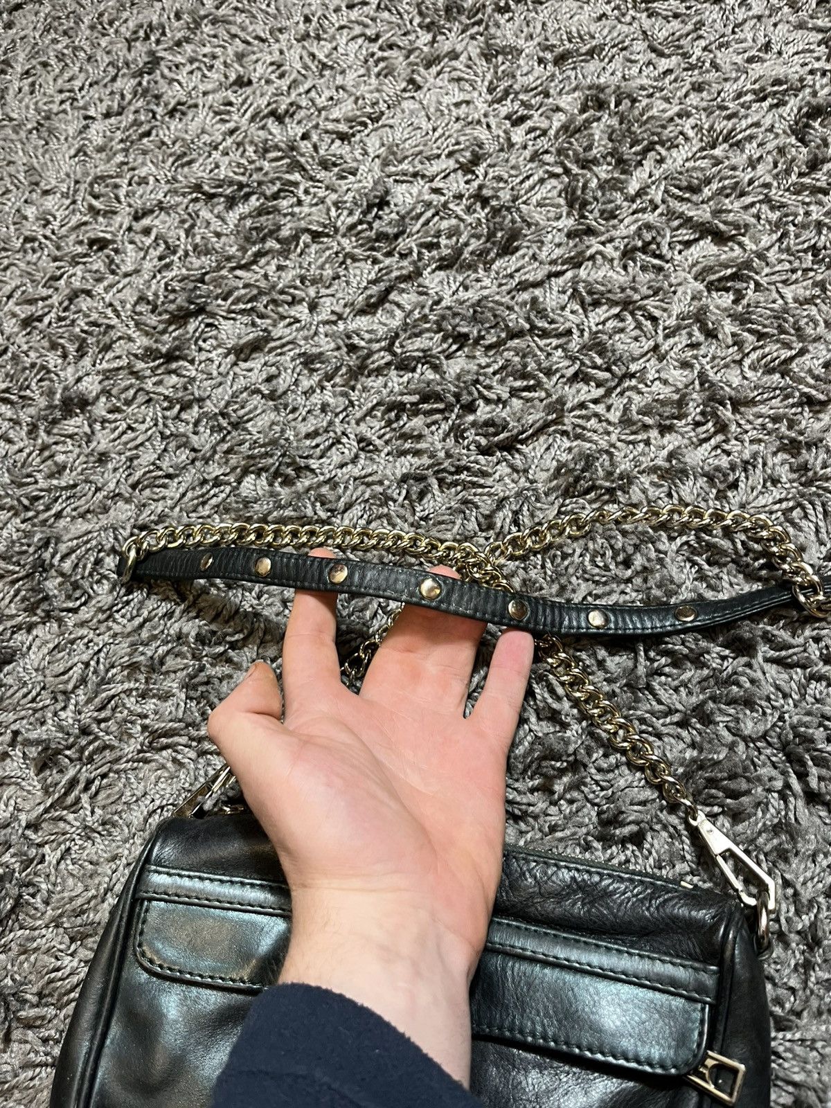Rebecca Minkoff AVANT GARDE 🔥 REBECCA MINKOFF LEATHER HANDLE WOMENS BAG Size ONE SIZE - 4 Thumbnail