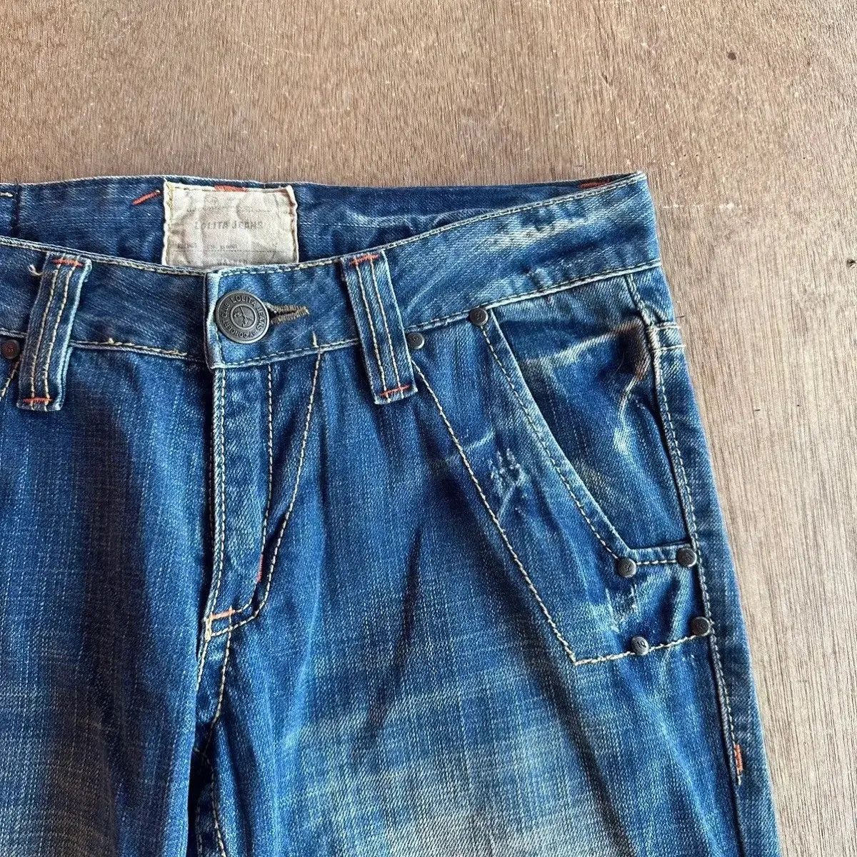 Jean LOLITA JEANS JAPAN WIDE LEG MUDWASH BAGGY DENIM PANTS SIZE M Size US 31 - 6 Thumbnail