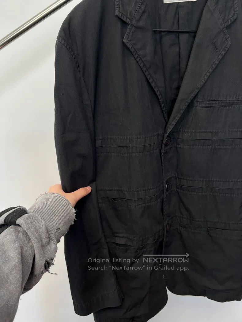 Issey Miyake Issey Miyake Pleated Pocket Silhouette Blazer Size US L / EU 52-54 / 3 - 4 Thumbnail
