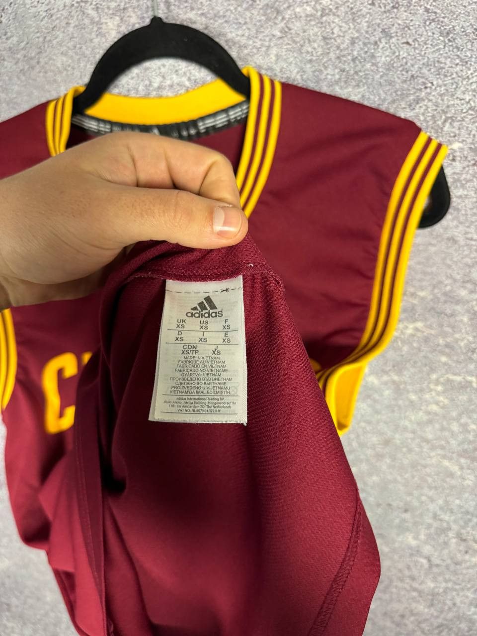 Adidas × NBA JAMES Cleveland Adidas NBA Basketball Jersey Size US XS / EU 42 / 0 - 8 Thumbnail