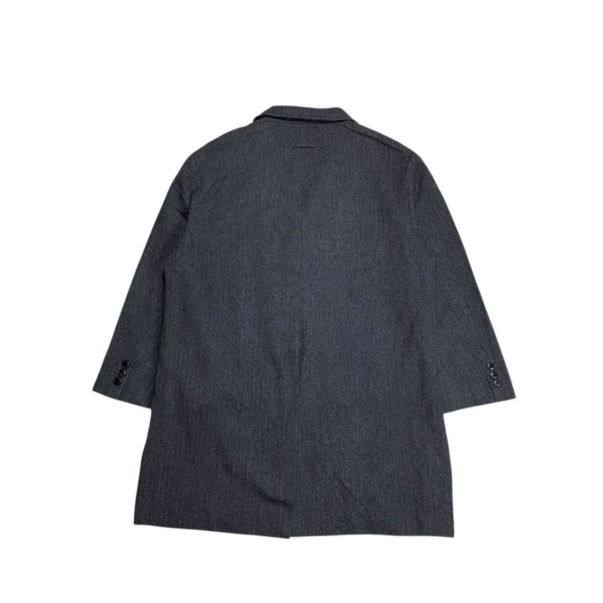 Jean Paul Gaultier Jean Paul Gaultier Herringbone Wool Coat Size US L / EU 52-54 / 3 - 5 Thumbnail