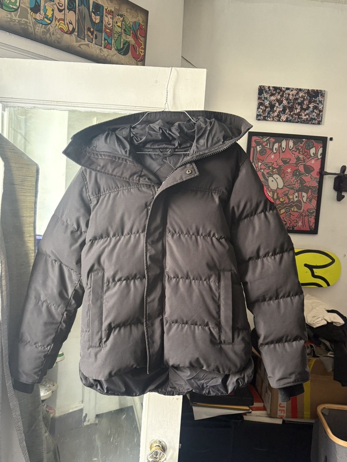 Canada Goose Macmillan Heritage Parka Graphite Men's Size SP