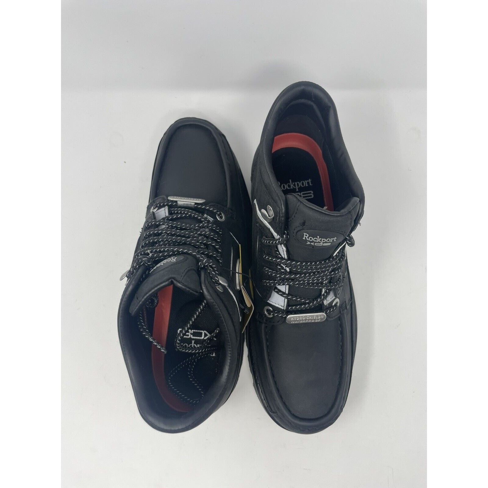 Rockport Mens ROCKPORT UMBWE II MWEKA Black Leather WATERPROOF BOOTS Size US 7 / EU 40 - 7 Thumbnail
