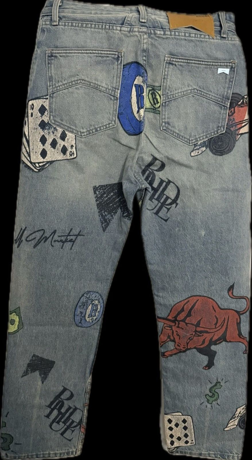 Rhude Rhude Doodle Jeans Size US 32 / EU 48 - 1 Thumbnail