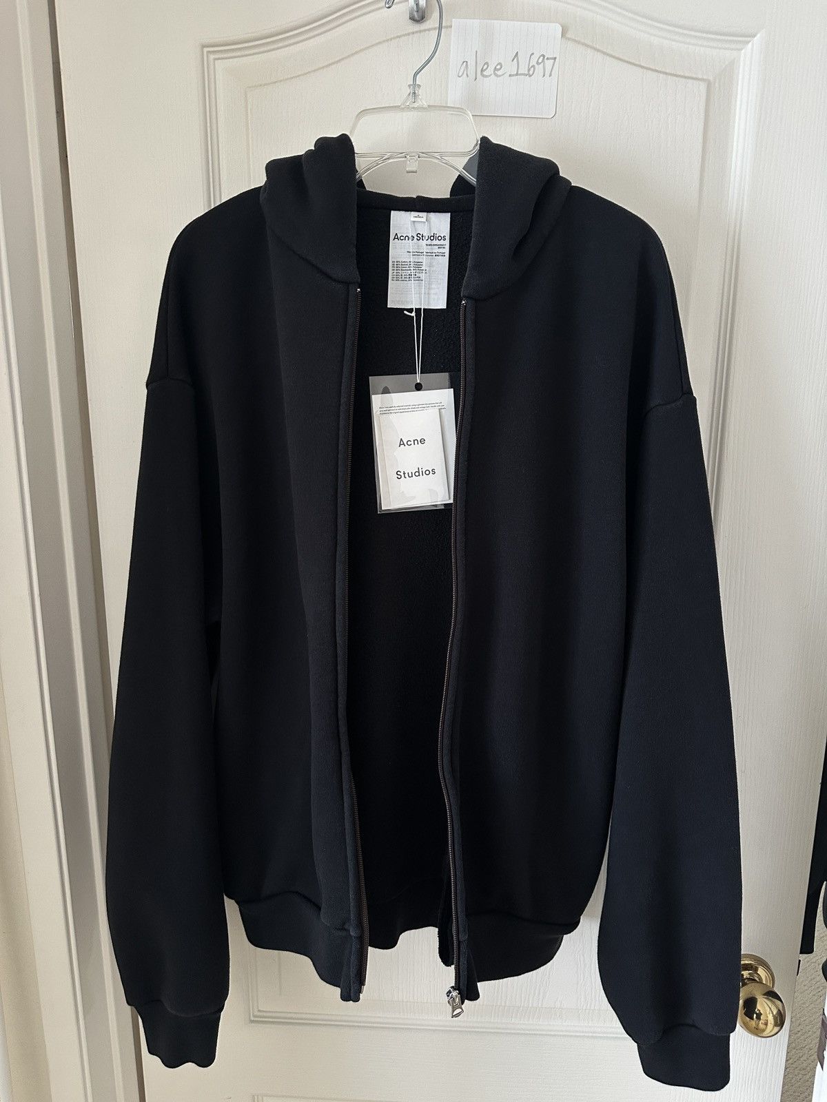 Acne Studios Acne Studios Oversized Zip Hoodie Size US S / EU 44-46 / 1 - 2 Thumbnail