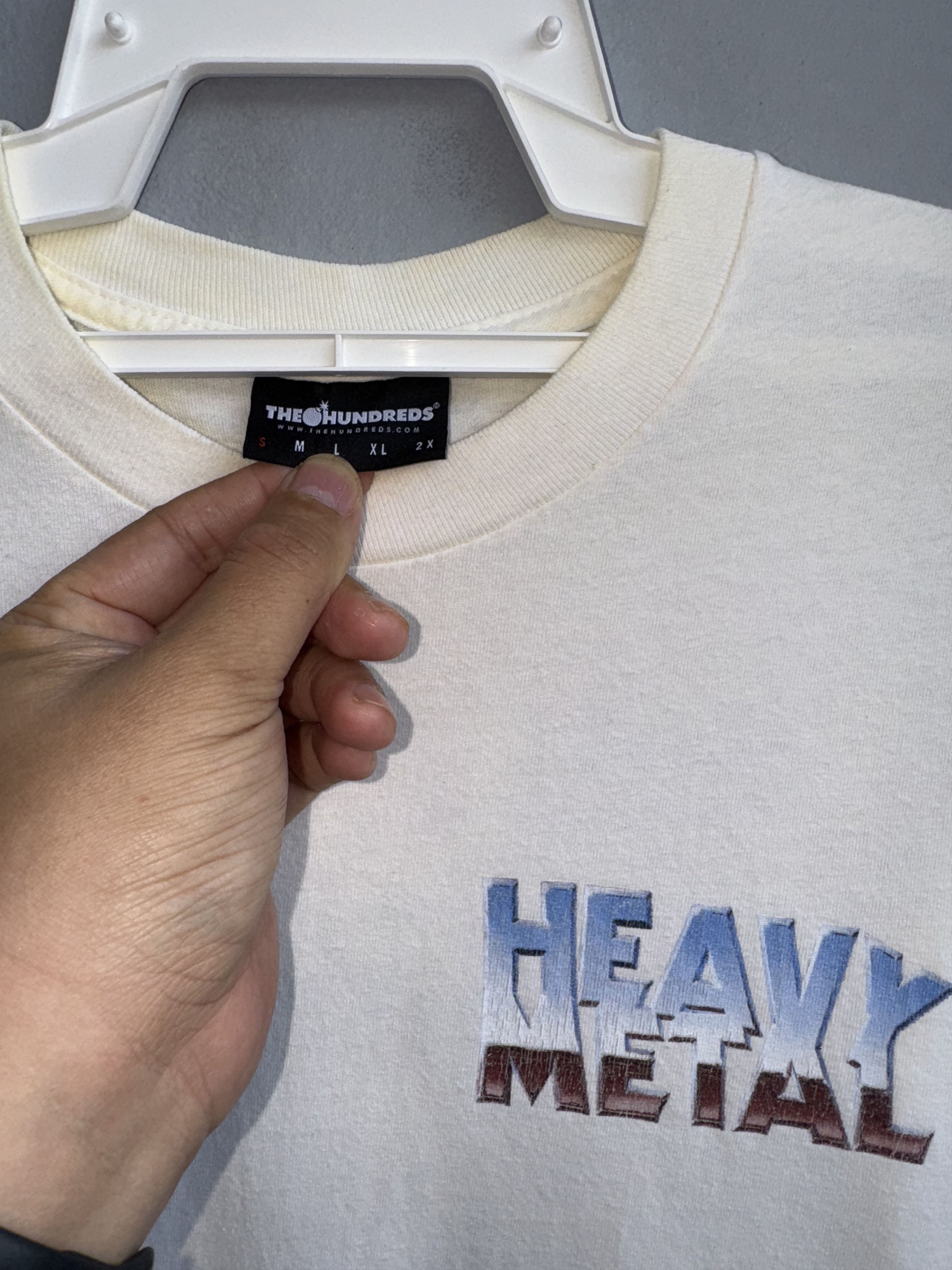 The Hundreds The Hundreds Heavy Metal Collab Tee Size US S / EU 44-46 / 1 - 4 Thumbnail