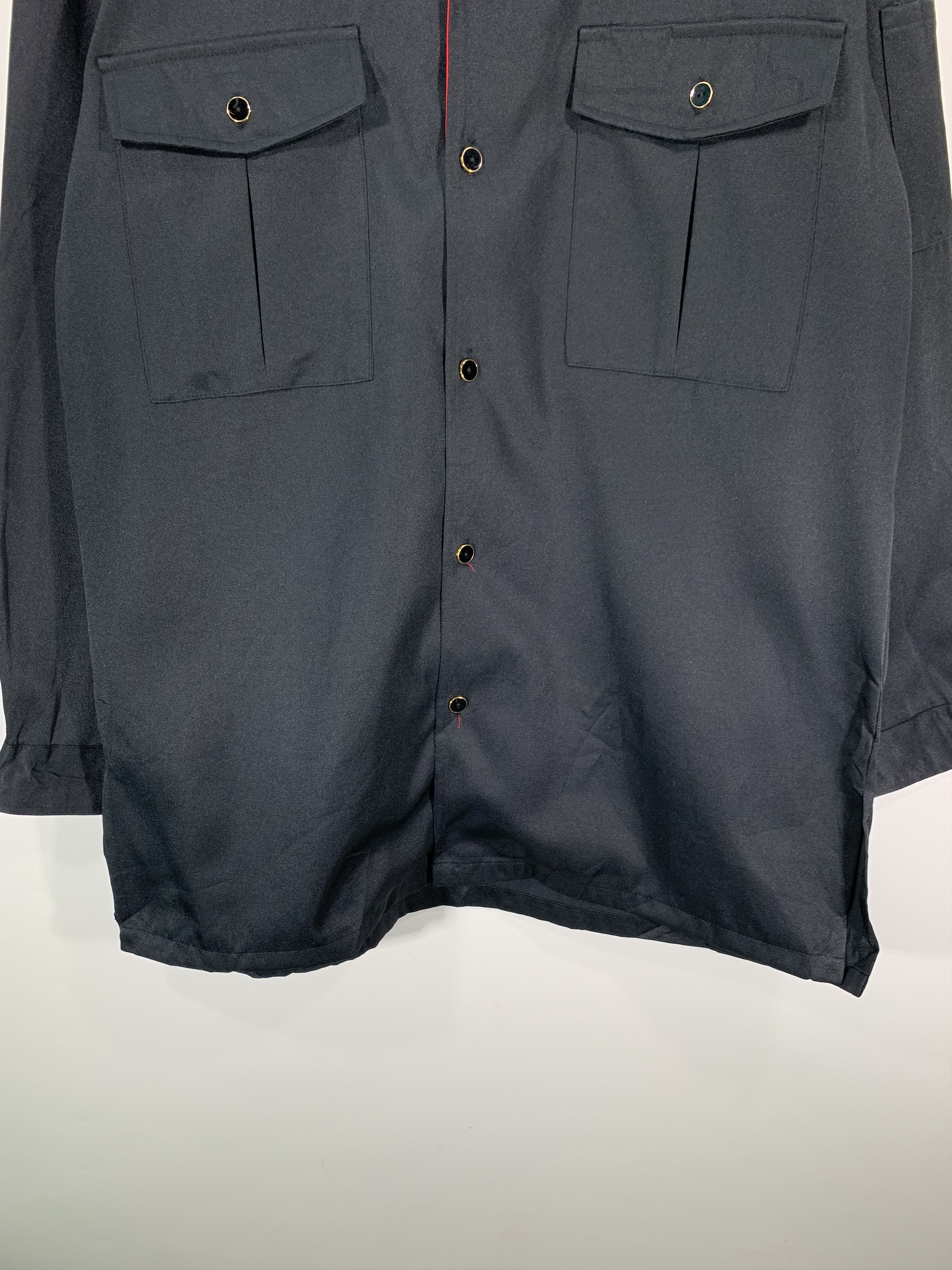 Japanese Brand Lonely Wolf shirt button up Long Sleeve Size US L / EU 52-54 / 3 - 2 Thumbnail