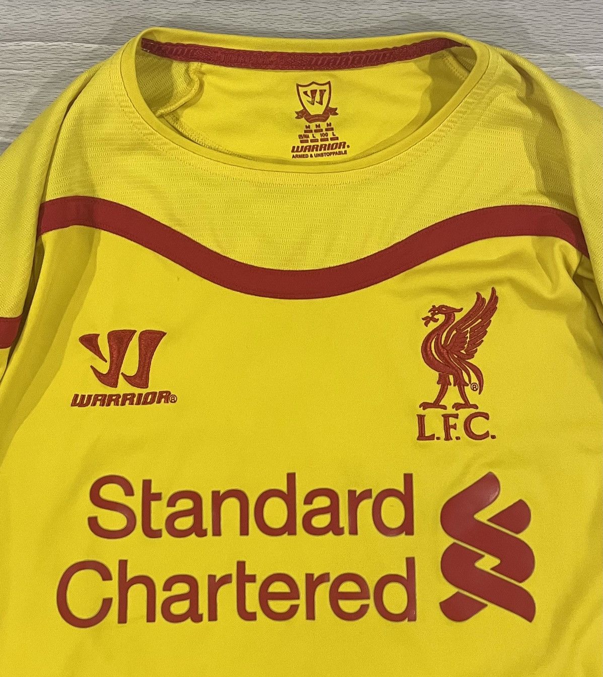 Warrior Warrior 2014/15 Liverpool FC Soccer Jersey Men’s Size Medium Size US M / EU 48-50 / 2 - 4 Thumbnail