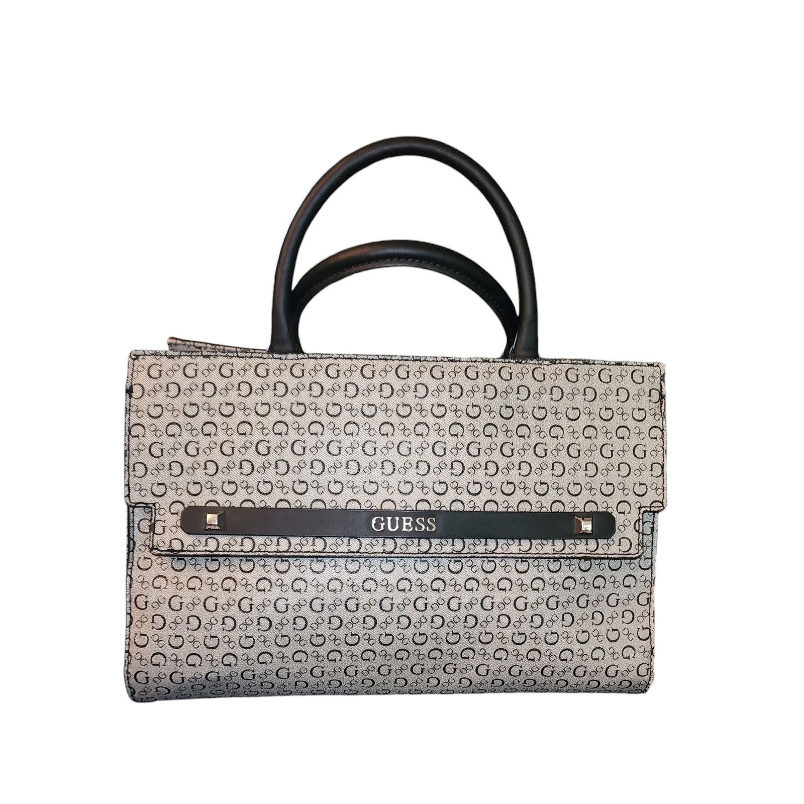 Guess Guess Gleeson black, gray faux-leather Satchel and wallet Size ONE SIZE - 10 Thumbnail