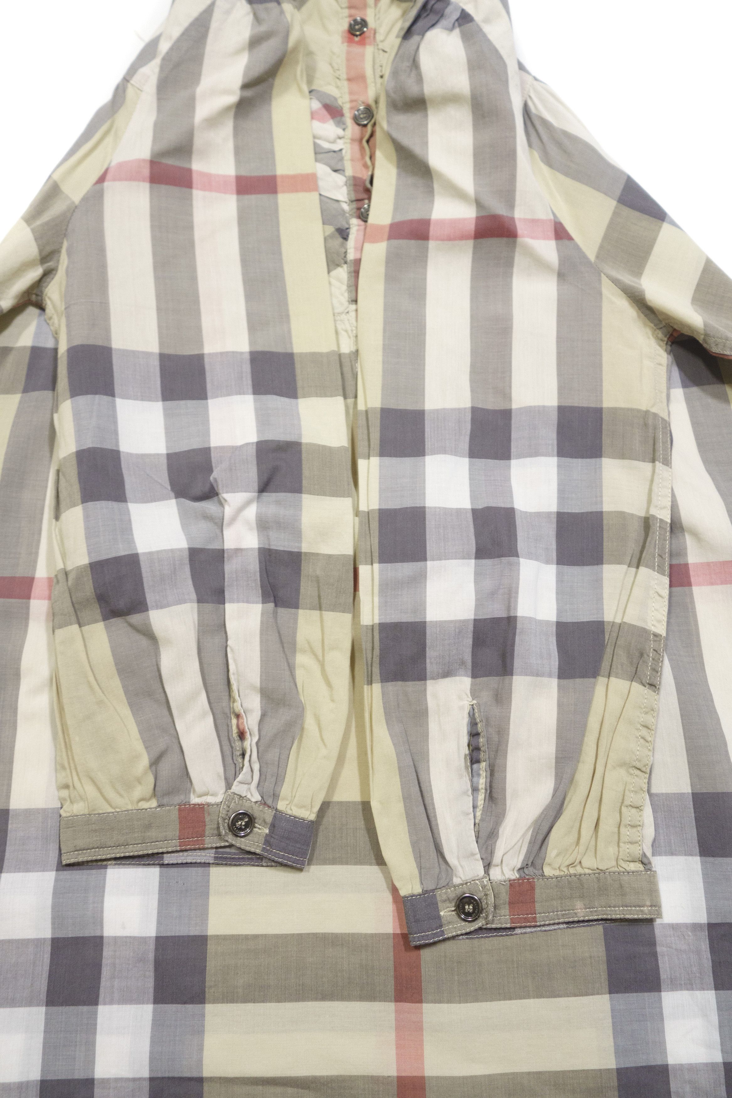 Burberry Brit Nova Check Blouse Size S / US 4 / IT 40 - 6 Thumbnail