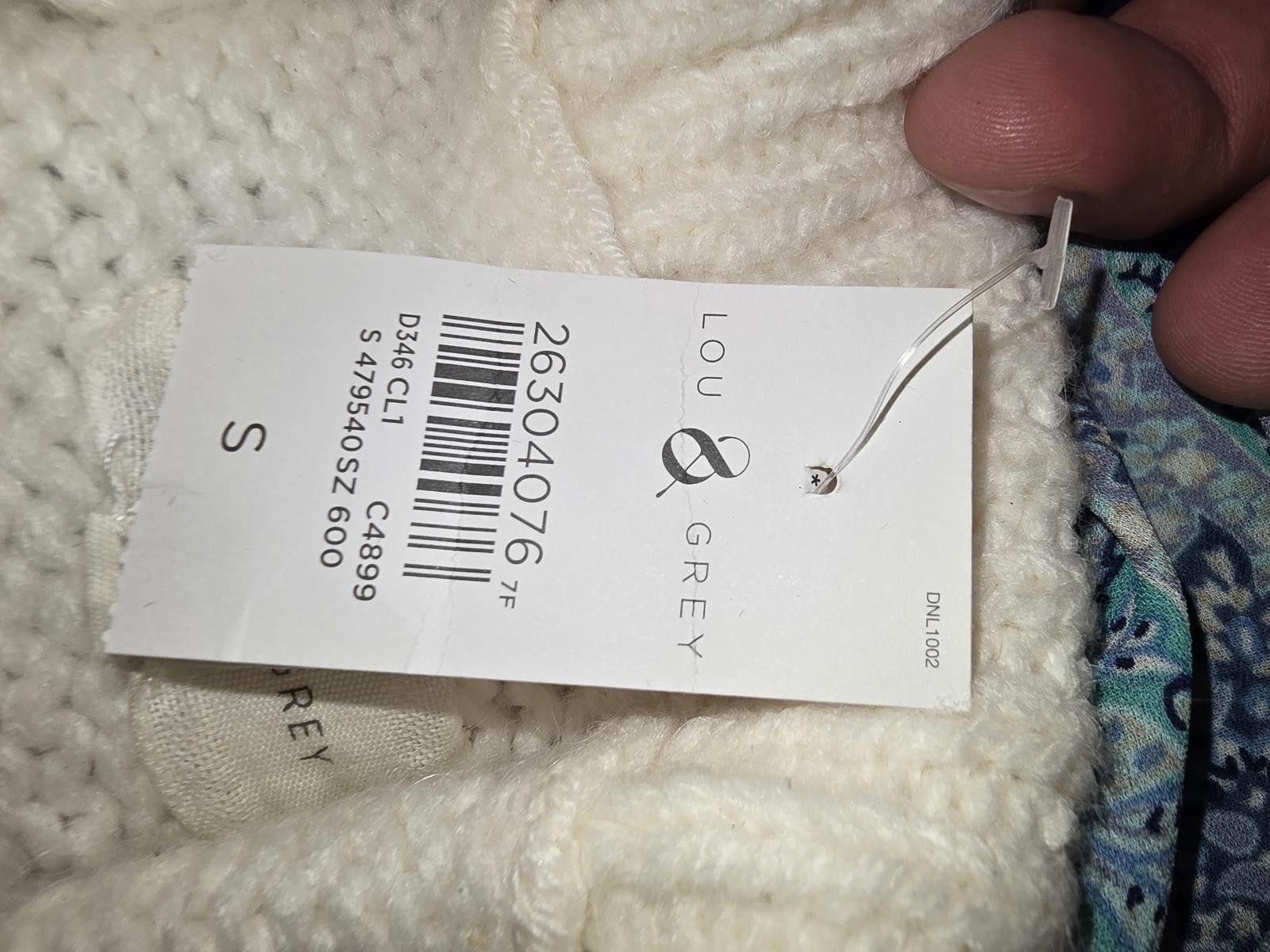 Designer Lou & Grey Cozy Knit Sweater - Size S Size S / US 4 / IT 40 - 3 Thumbnail