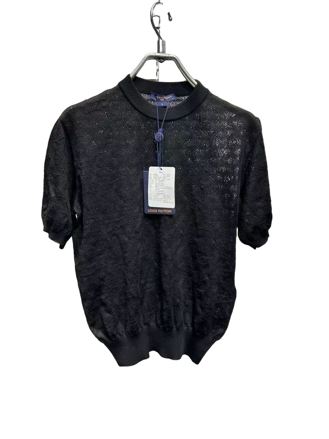 Louis Vuitton Louis Vuitton Perforated Monogram Knit Sweater Size S Size S / US 4 / IT 40 - 1 Thumbnail