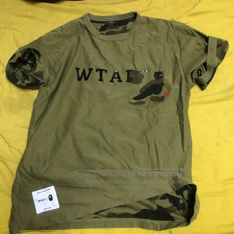 Wtaps Wtaps Green military short-sleeved Size US M / EU 48-50 / 2 - 7 Thumbnail