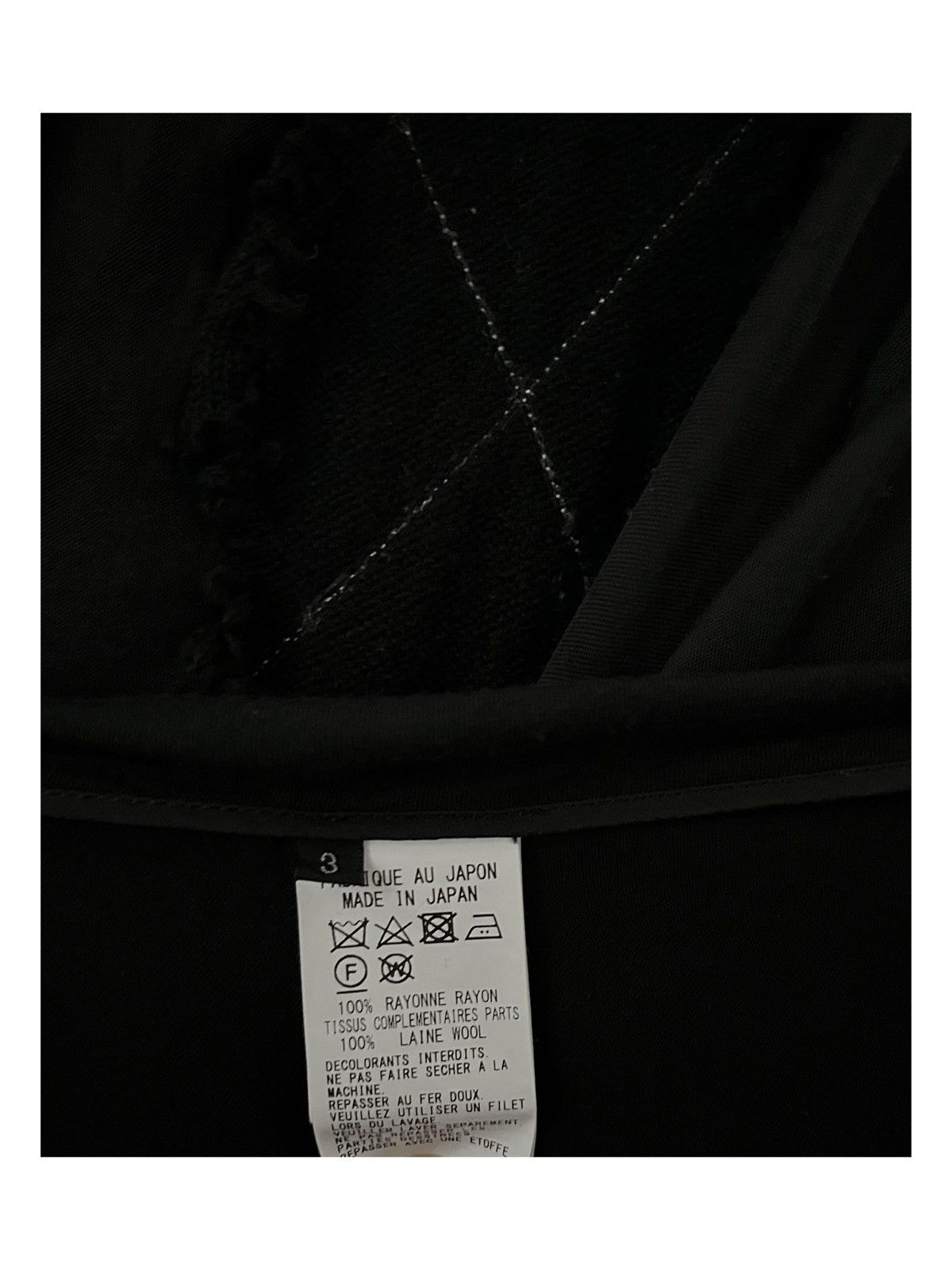 Y's Y’s Yohji Yamamoto AW 2022/2023 Black Dress Size US L / EU 52-54 / 3 - 5 Thumbnail