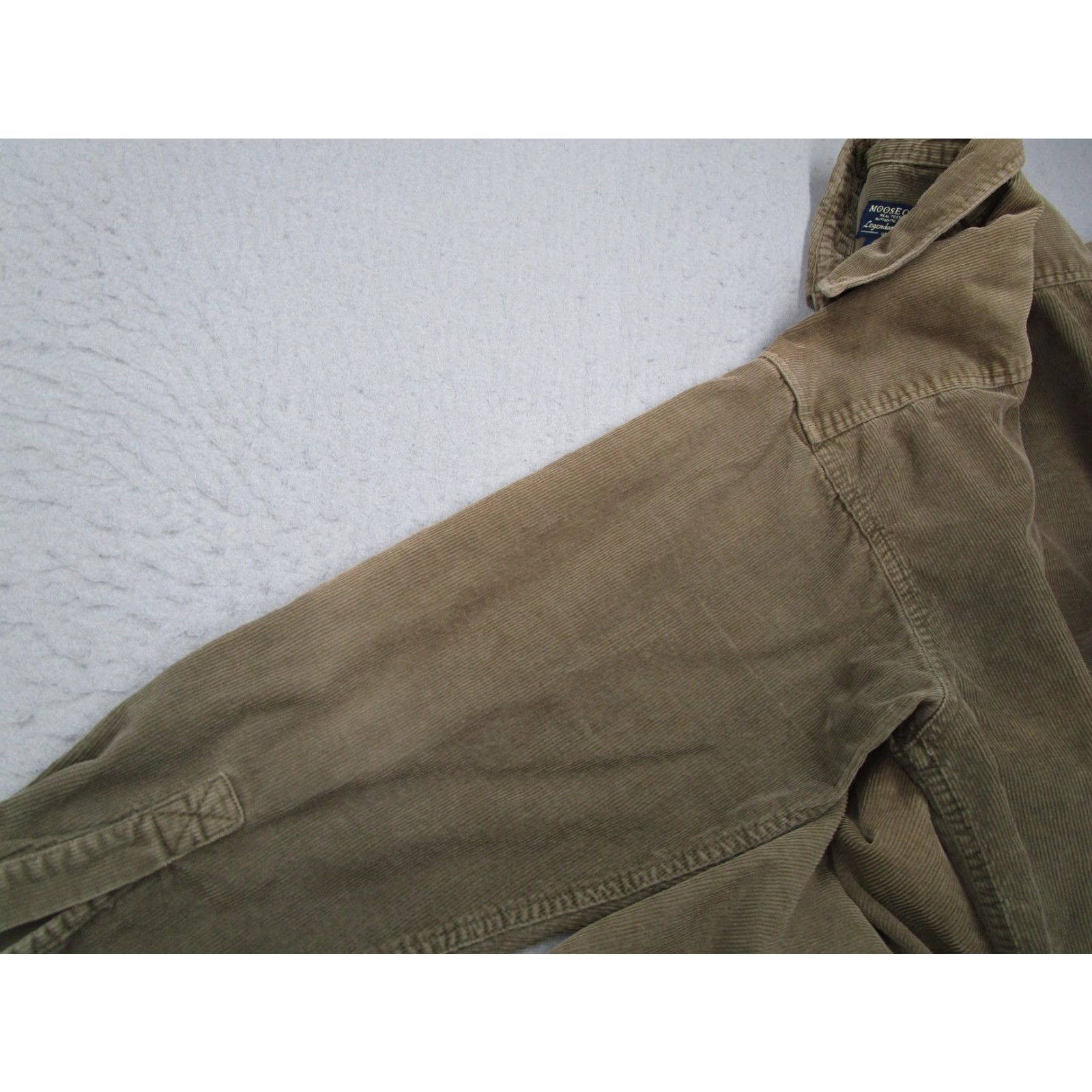 Vintage Moose Creek Shirt Mens 2XL Brown Corduroy Button Front Long Sleeve Casual Workwear Size US XXL / EU 58 / 5 - 5 Thumbnail