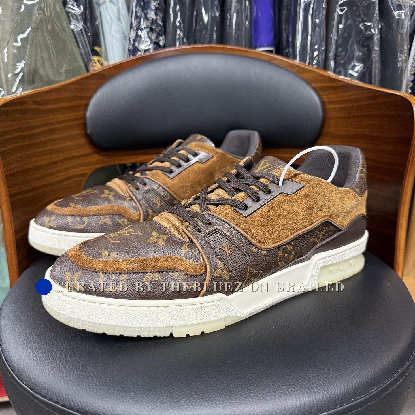 Louis Vuitton LV Trainer Brown Monogram Size US 10 / EU 43 - 1 Thumbnail