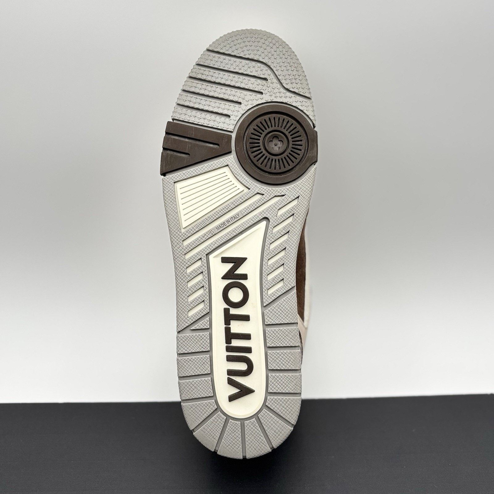 Louis Vuitton 10-10.5 US Louis Vuitton Trainer Strap ' Brown Beige ' GREAT Size US 10 / EU 43 - 8 Thumbnail