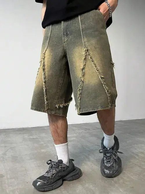 Other Hirota x Gotoh Washed Y2k Shorts Jorts Opium Denim Size US 32 / EU 48 - 6 Thumbnail