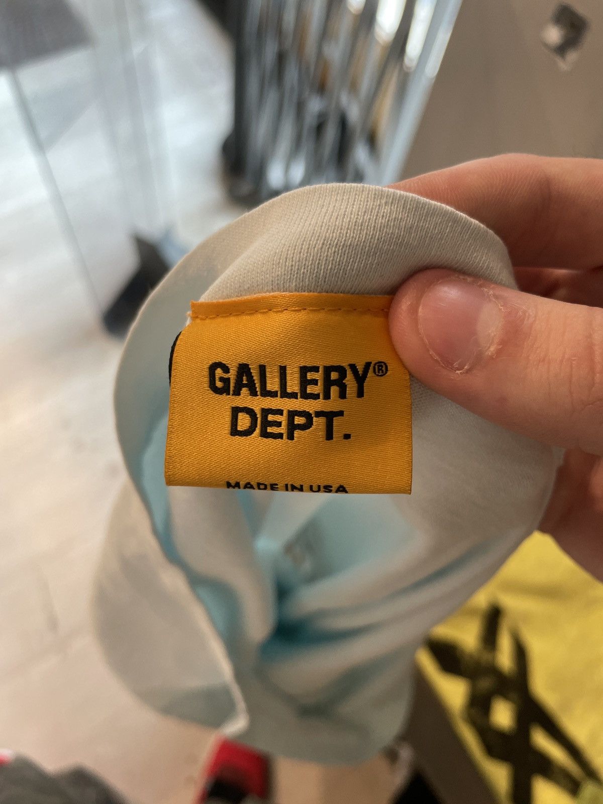 Gallery Dept. Gallery Dept. Souvenir T-Shirt Baby Blue S Size US S / EU 44-46 / 1 - 5 Thumbnail