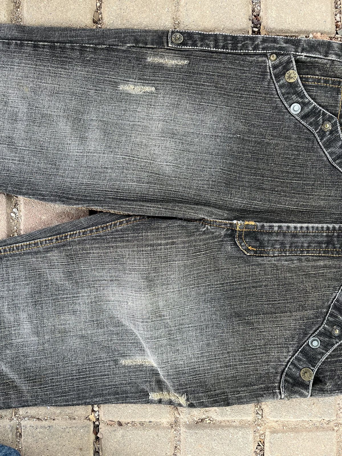 If Six Was Nine × Japanese Brand × Vintage Crazywash Okaz Denim Size US 32 / EU 48 - 5 Thumbnail
