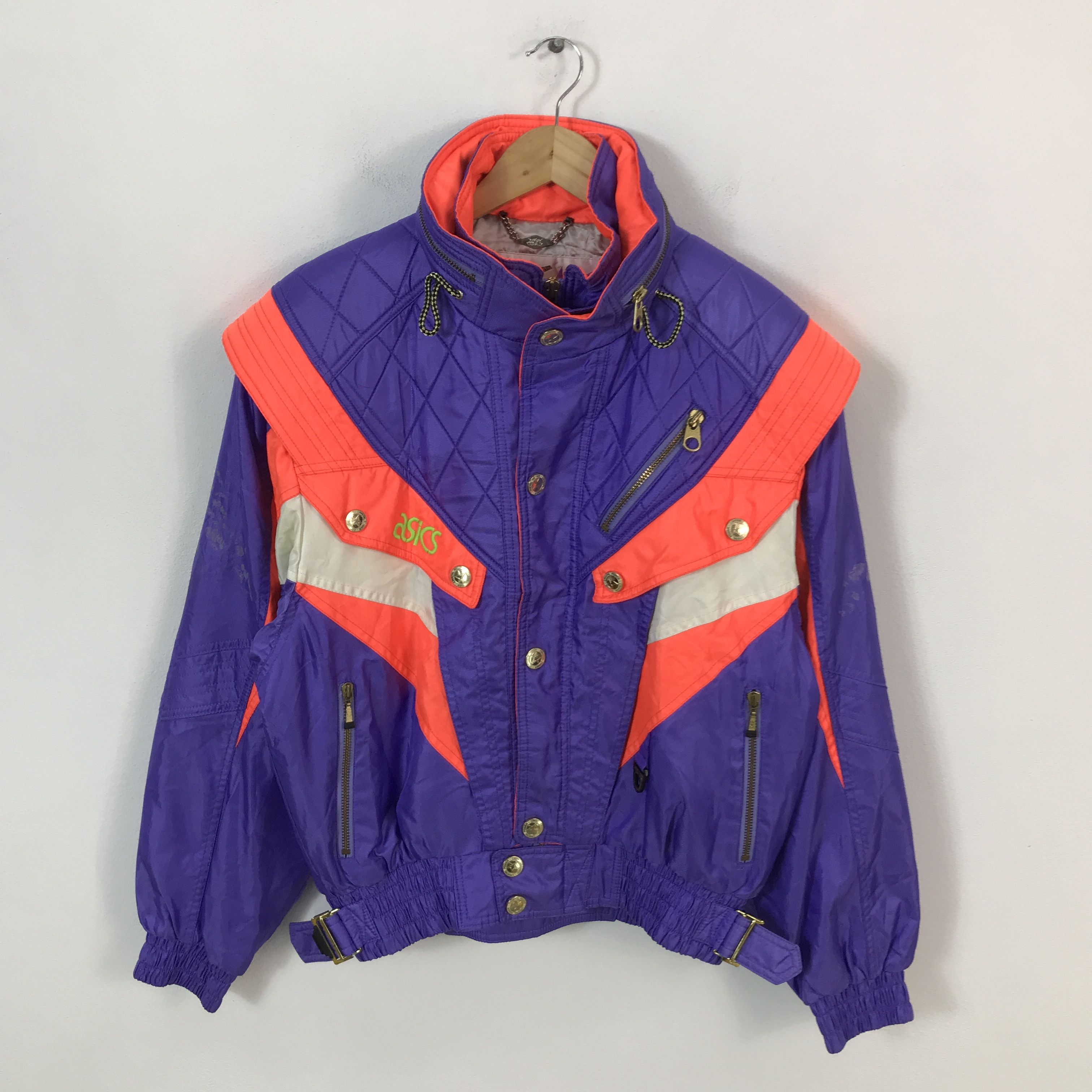 Asics × Japanese Brand Asics Winter design Racing Ski Jacket Size US L / EU 52-54 / 3 - 1 Thumbnail
