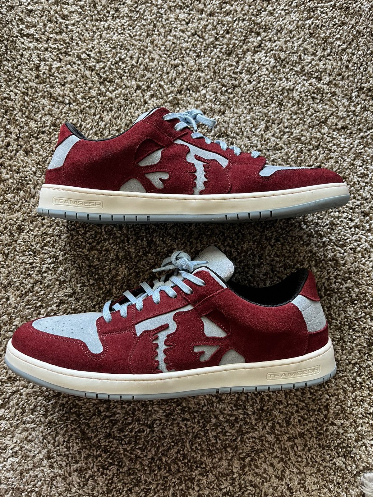 TeamSESH TeamSesh Skull Steppers Skull Dunks ‘Bombay’ Bones | Grailed