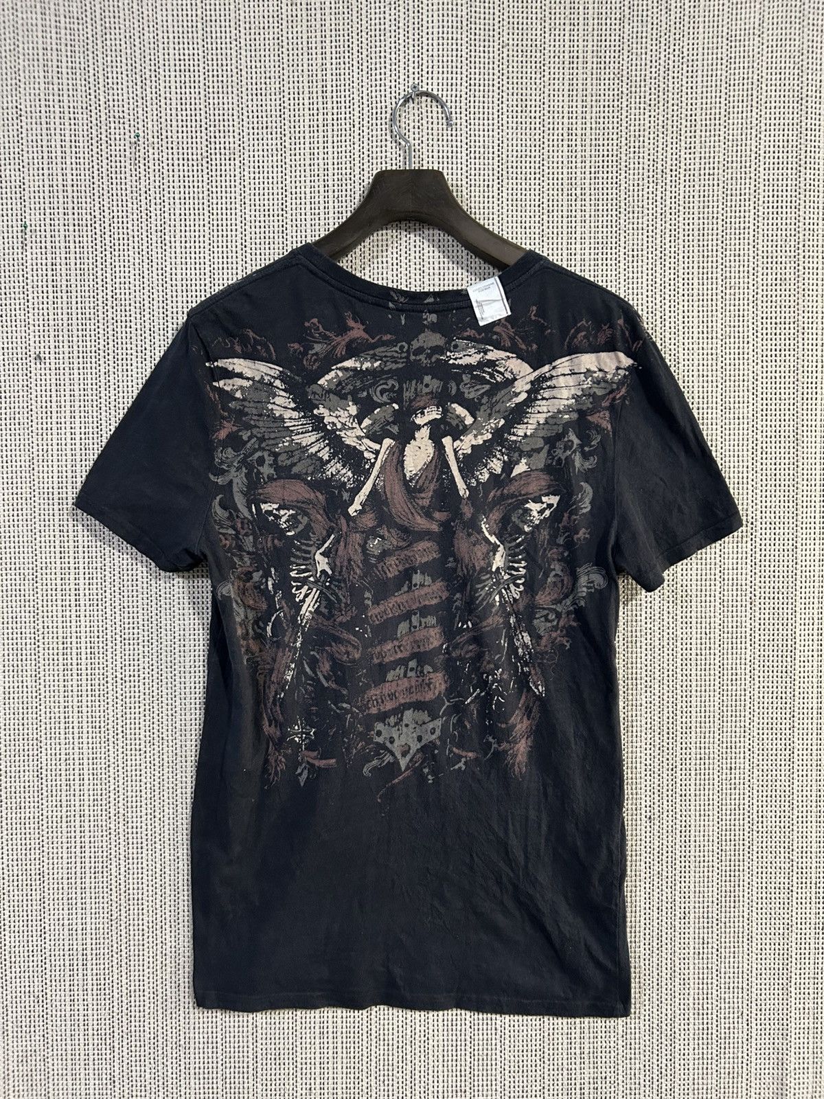 Affliction Y2k code combine for men tshirt skull Size US M / EU 48-50 / 2 - 2 Thumbnail