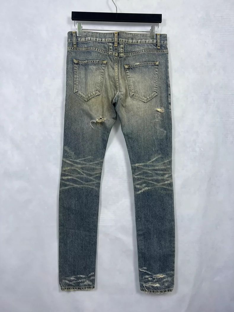 Saint Laurent Paris saint Laurent paris13fwD02 First Year Cat Beard Erosive Bi Size US 30 / EU 46 - 2 Thumbnail